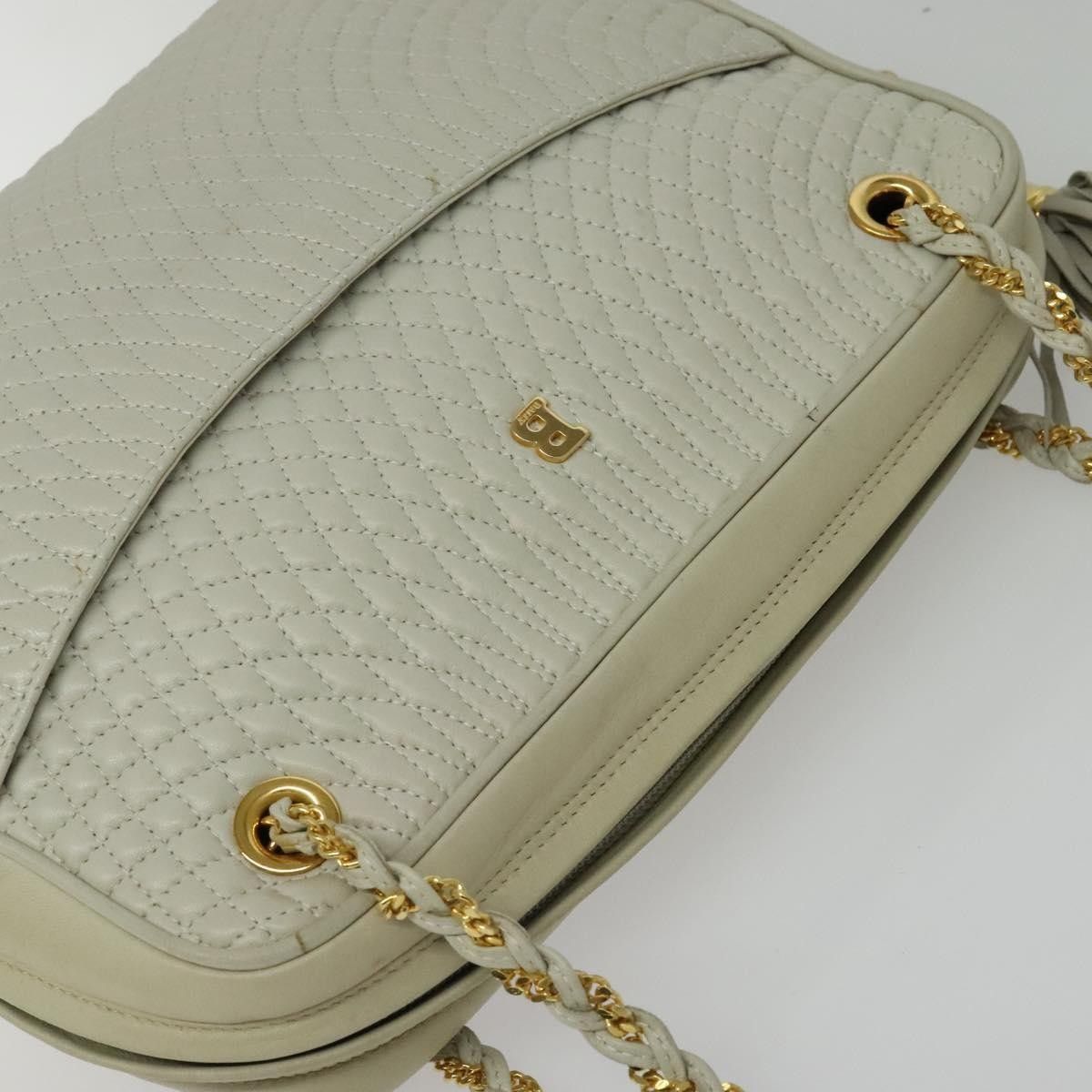 Bally Bally Vintage Chain Quilted Leather Size ONE SIZE - 14 Thumbnail