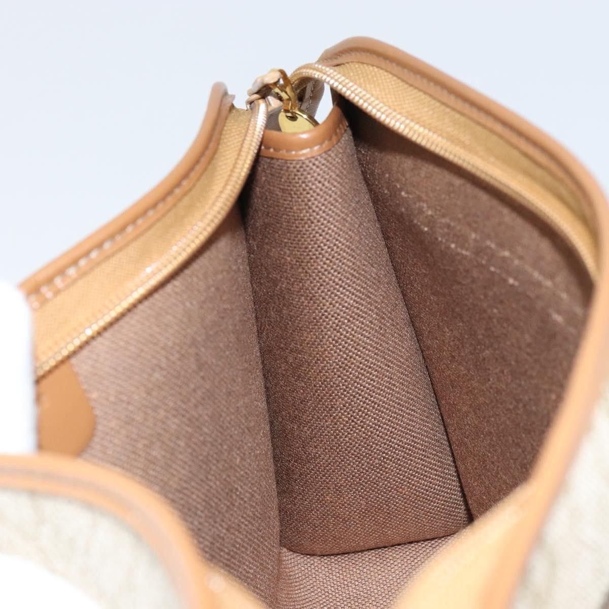 Dior Christian Dior Vintage Honeycomb Zip Coated Canvas Size ONE SIZE - 17 Thumbnail