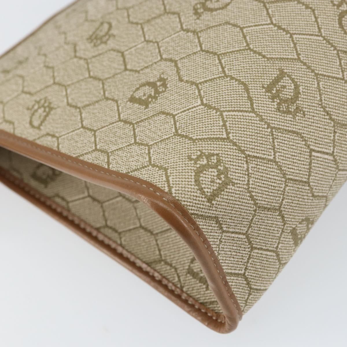 Dior Christian Dior Vintage Honeycomb Zip Coated Canvas Size ONE SIZE - 9 Thumbnail