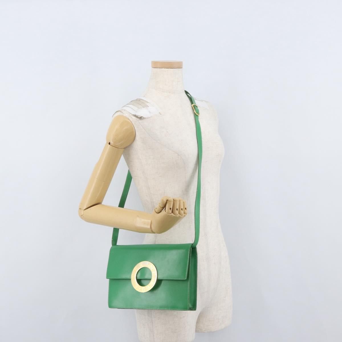 Celine Celine Circle Logo Shoulder Bag Leather Size ONE SIZE - 13 Thumbnail