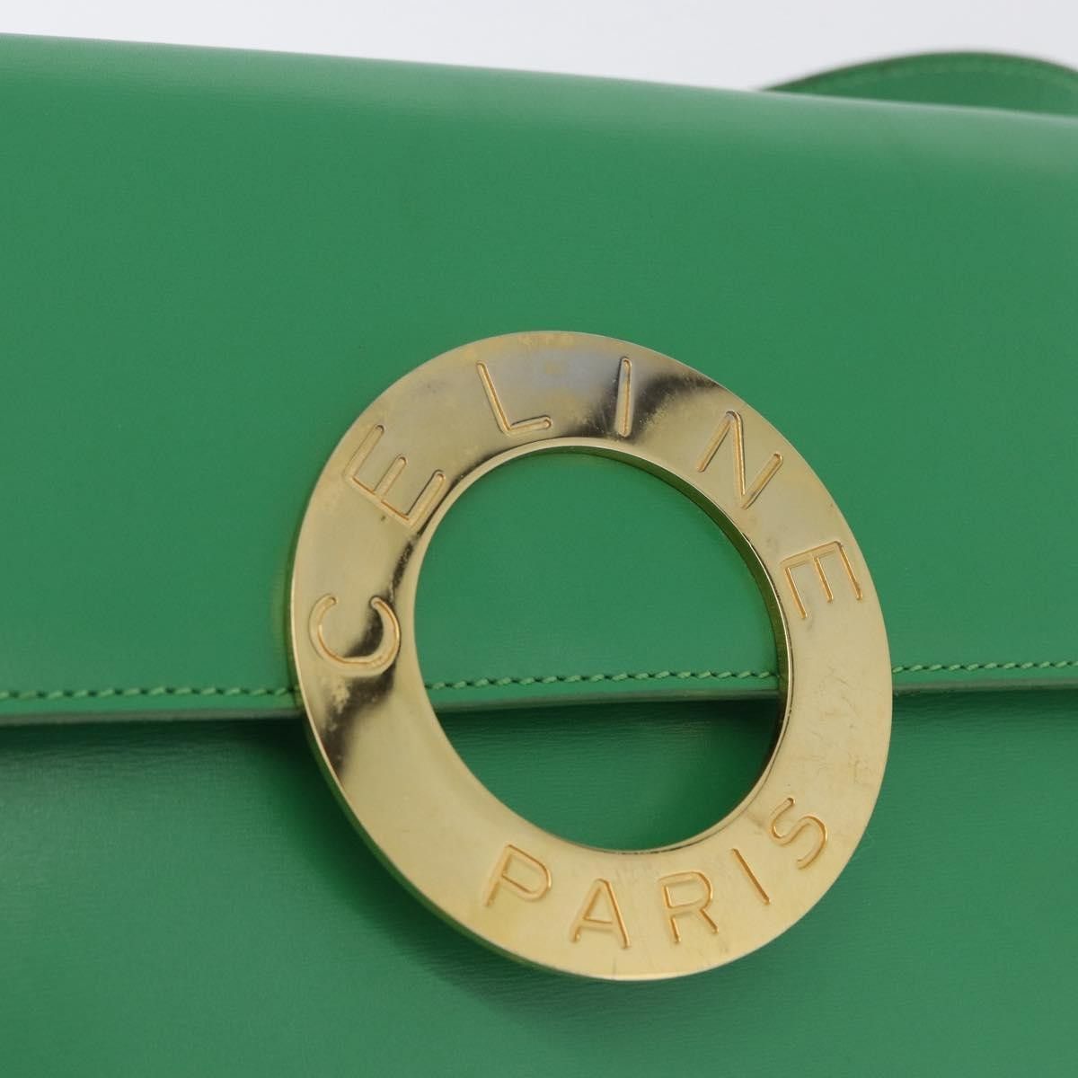 Celine Celine Circle Logo Shoulder Bag Leather Size ONE SIZE - 12 Thumbnail