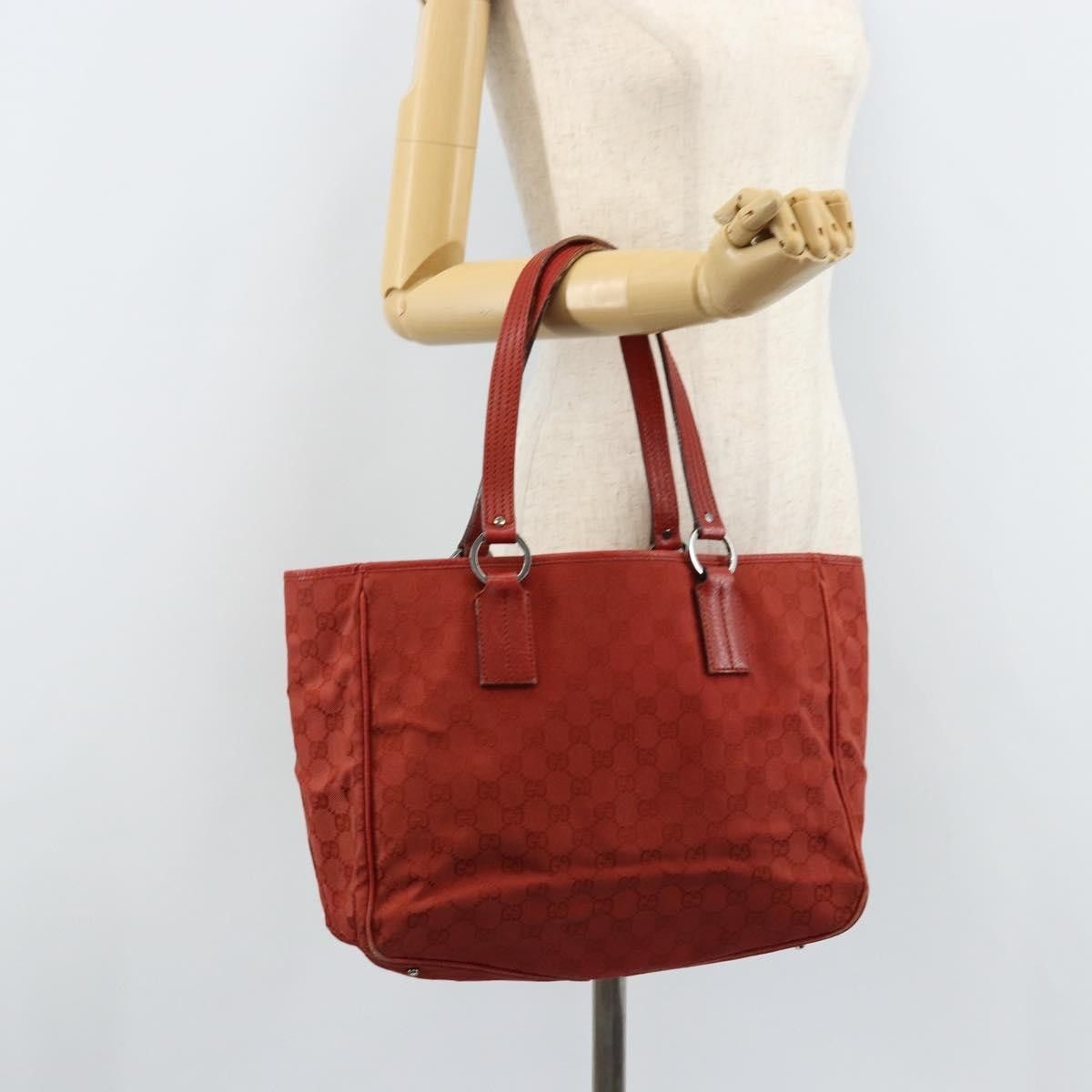 Gucci Gucci Vintage Open Tote GG Canvas Size ONE SIZE - 14 Thumbnail