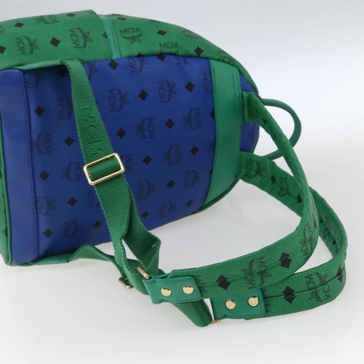 MCM MCM Vintage Vicetos Backpack PVC Leather Size ONE SIZE - 8 Thumbnail