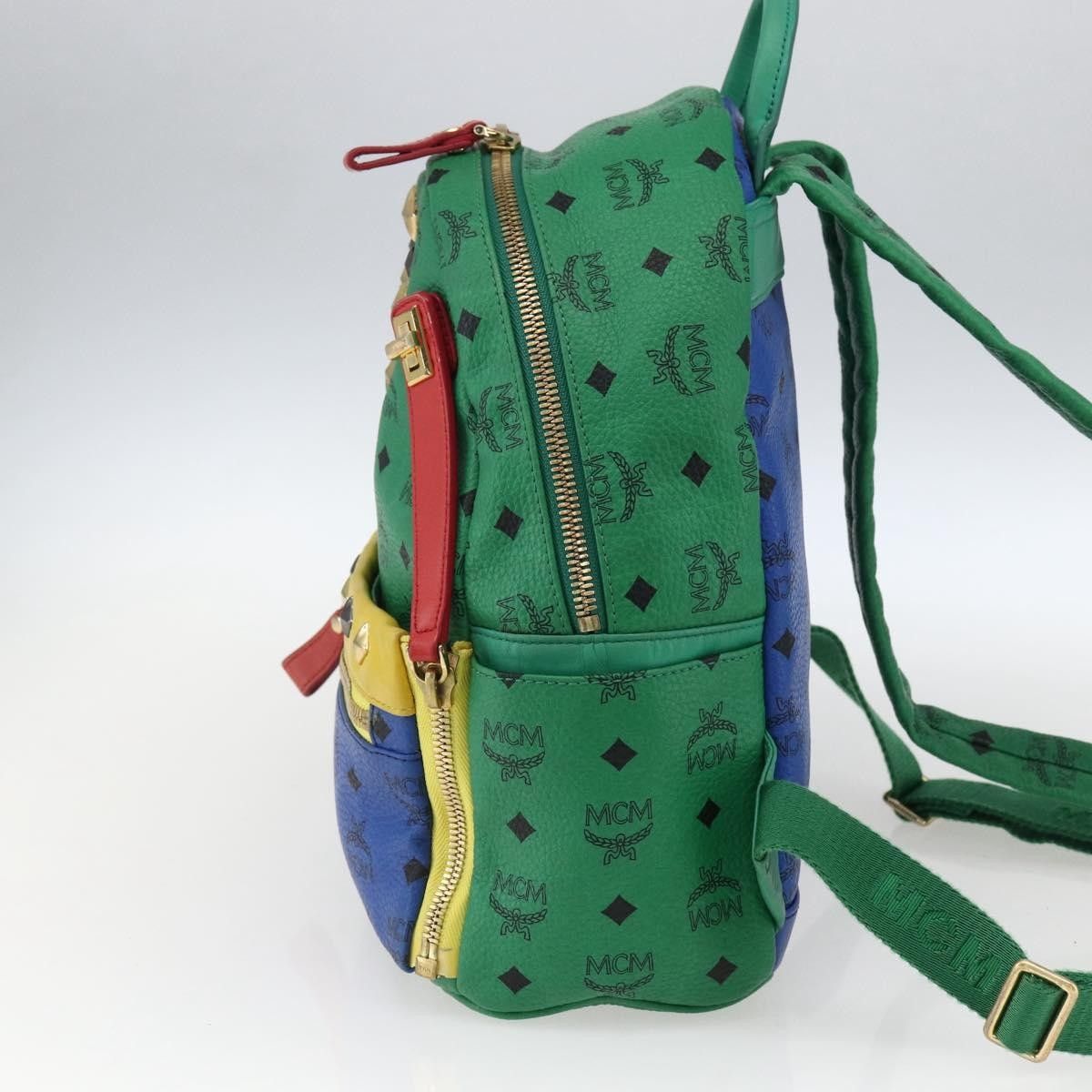 MCM MCM Vintage Vicetos Backpack PVC Leather Size ONE SIZE - 4 Thumbnail