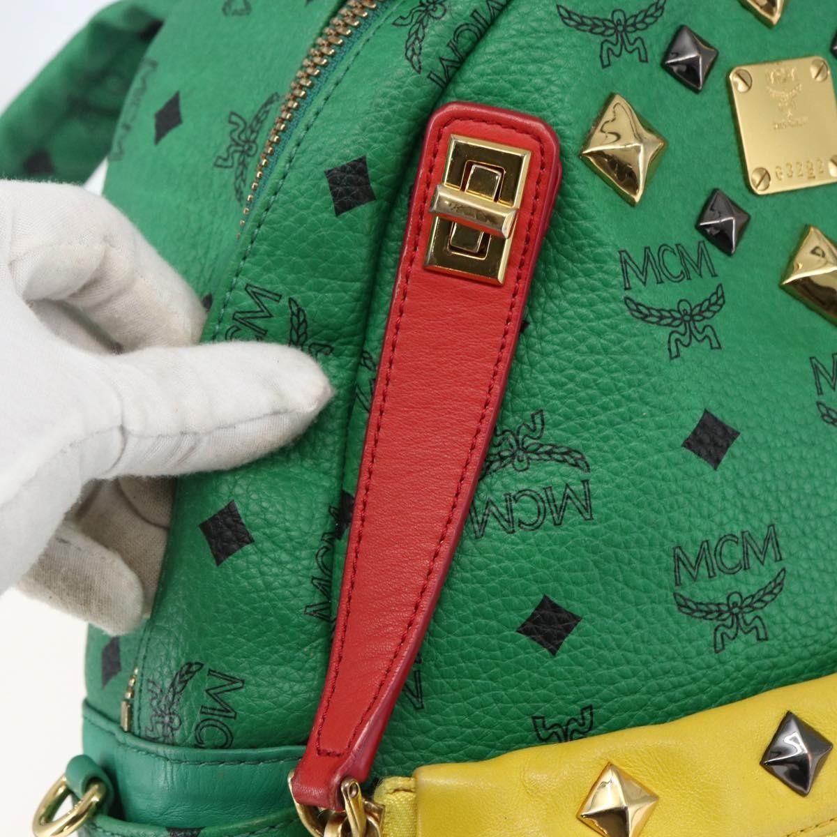 MCM MCM Vintage Vicetos Backpack PVC Leather Size ONE SIZE - 14 Thumbnail