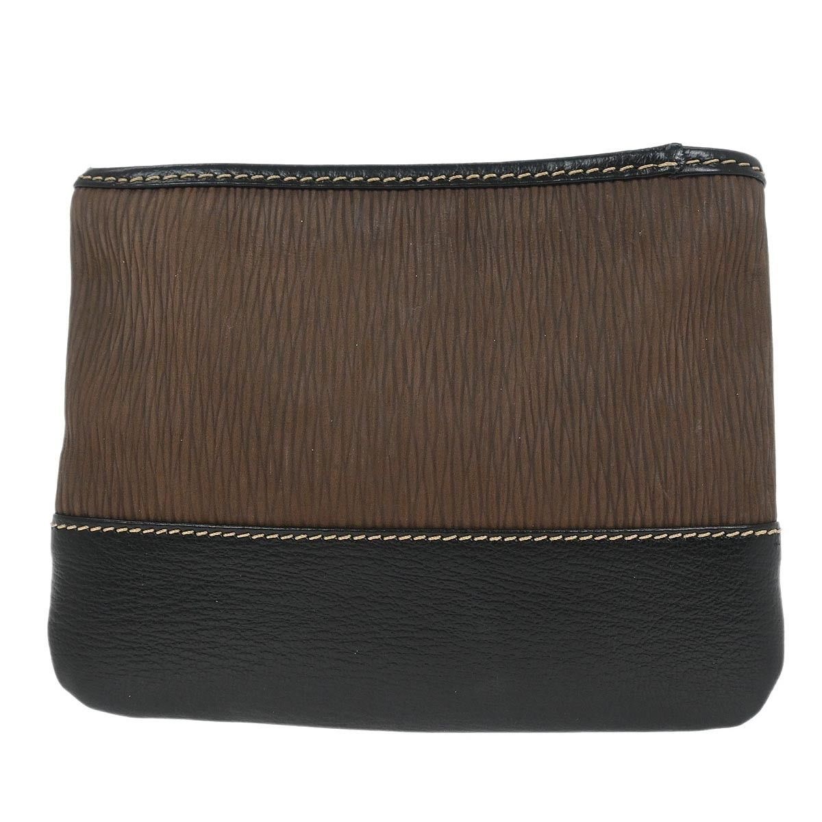 Loewe Loewe Velazquez Clutch Bag Leather Size ONE SIZE - 2 Thumbnail