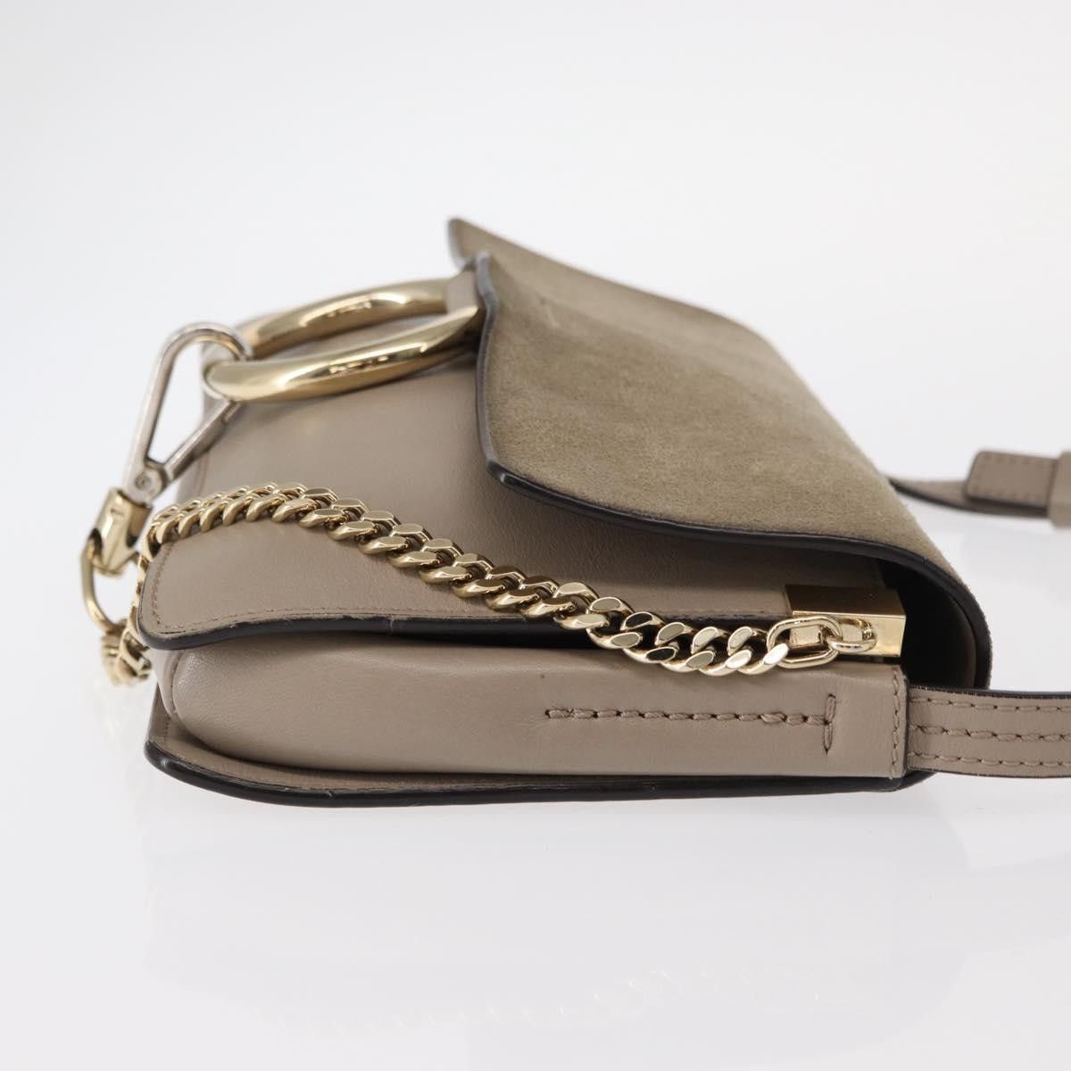 Chloe Chloe Faye Shoulder Bag Leather Size ONE SIZE - 3 Thumbnail