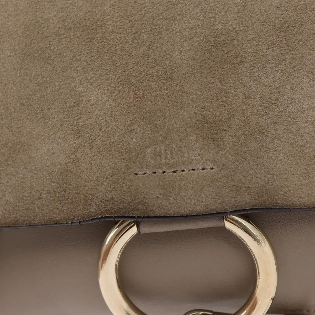 Chloe Chloe Faye Shoulder Bag Leather Size ONE SIZE - 15 Thumbnail