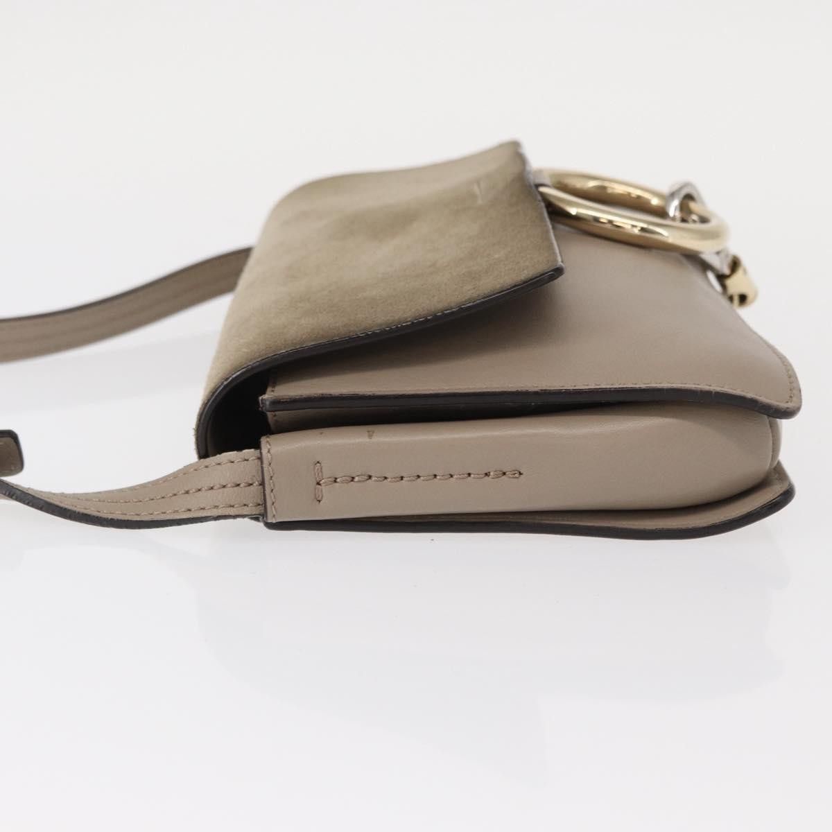 Chloe Chloe Faye Shoulder Bag Leather Size ONE SIZE - 4 Thumbnail