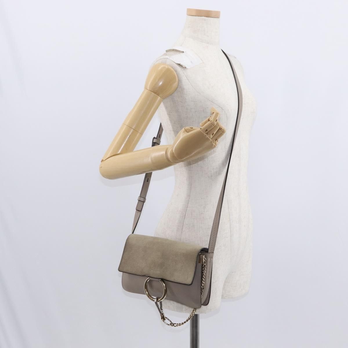 Chloe Chloe Faye Shoulder Bag Leather Size ONE SIZE - 14 Thumbnail