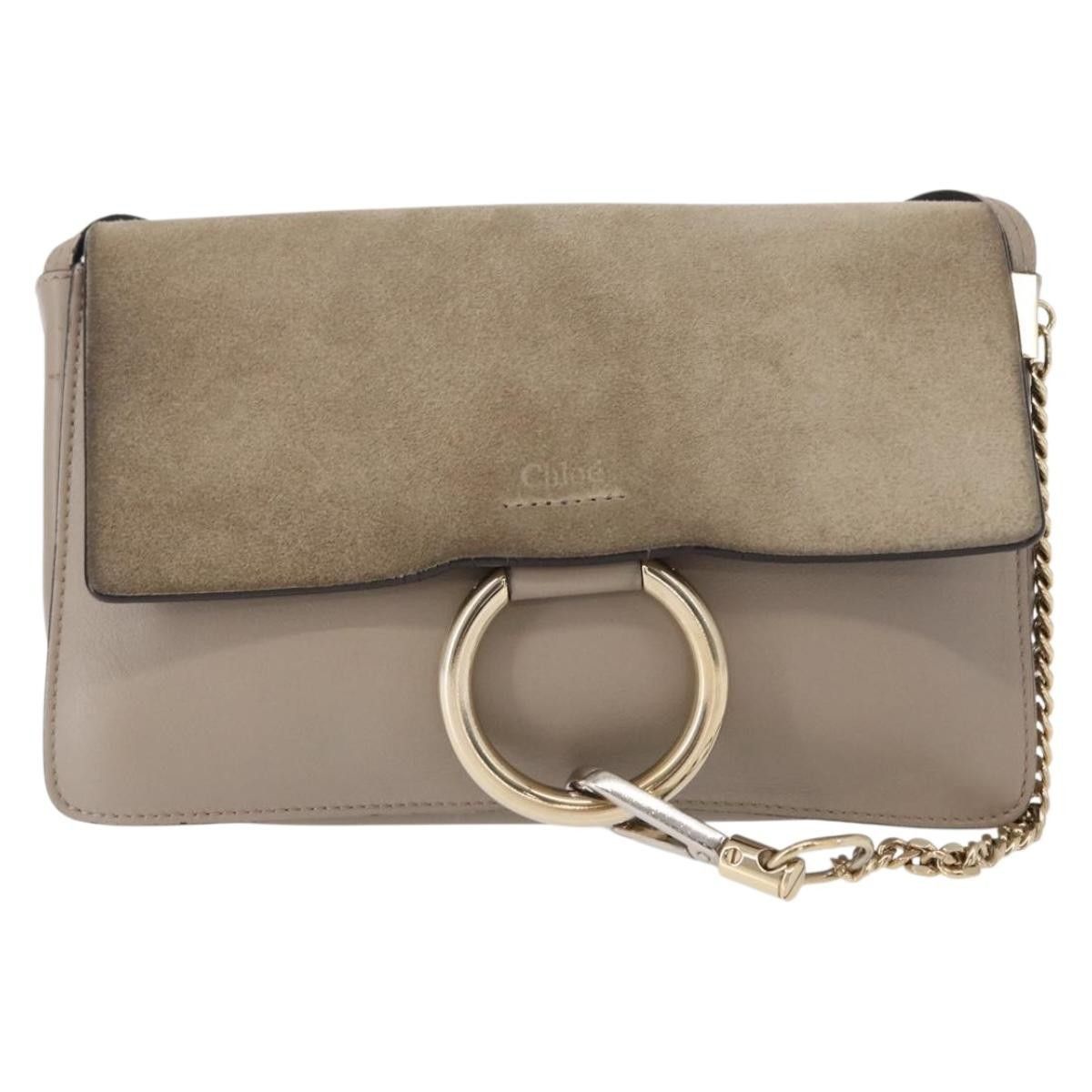 Chloe Chloe Faye Shoulder Bag Leather Size ONE SIZE - 24 Thumbnail