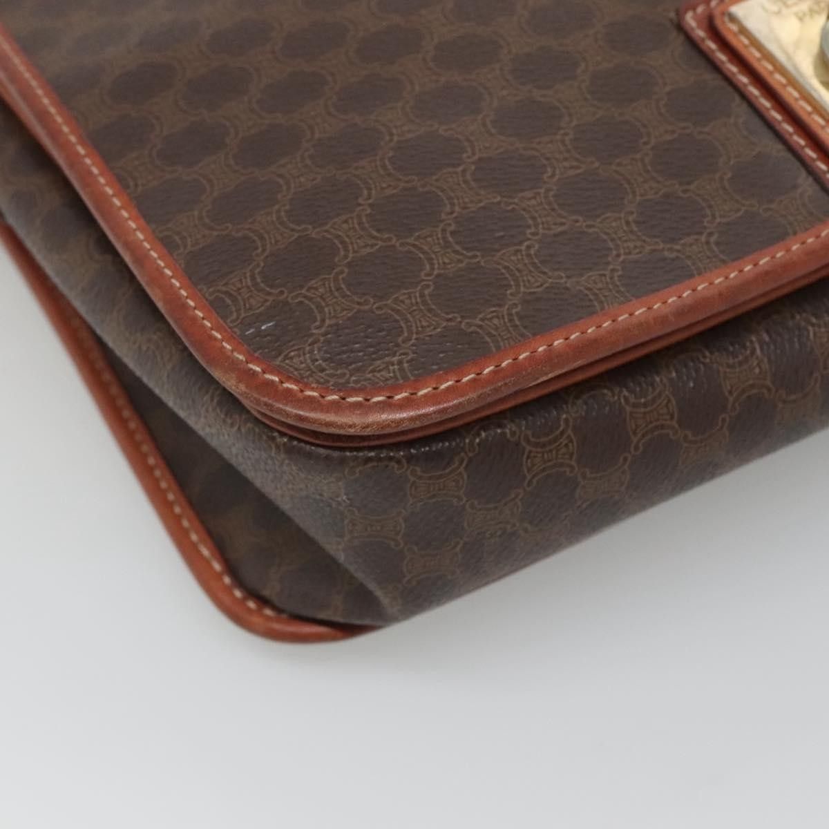 Celine Celine Vintage Macadam Canvas and Leather Size ONE SIZE - 9 Thumbnail
