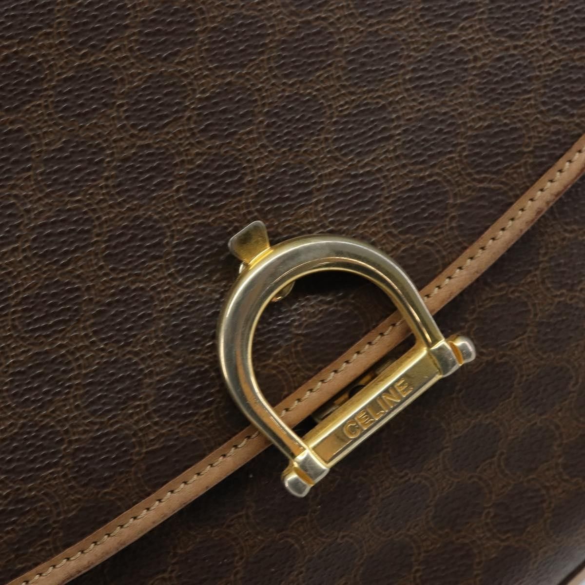 Celine Celine Vintage Macadam Handbag Canvas Size ONE SIZE - 12 Thumbnail