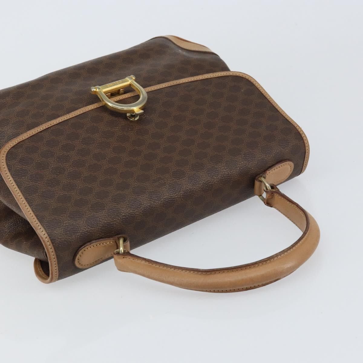 Celine Celine Vintage Macadam Handbag Canvas Size ONE SIZE - 15 Thumbnail