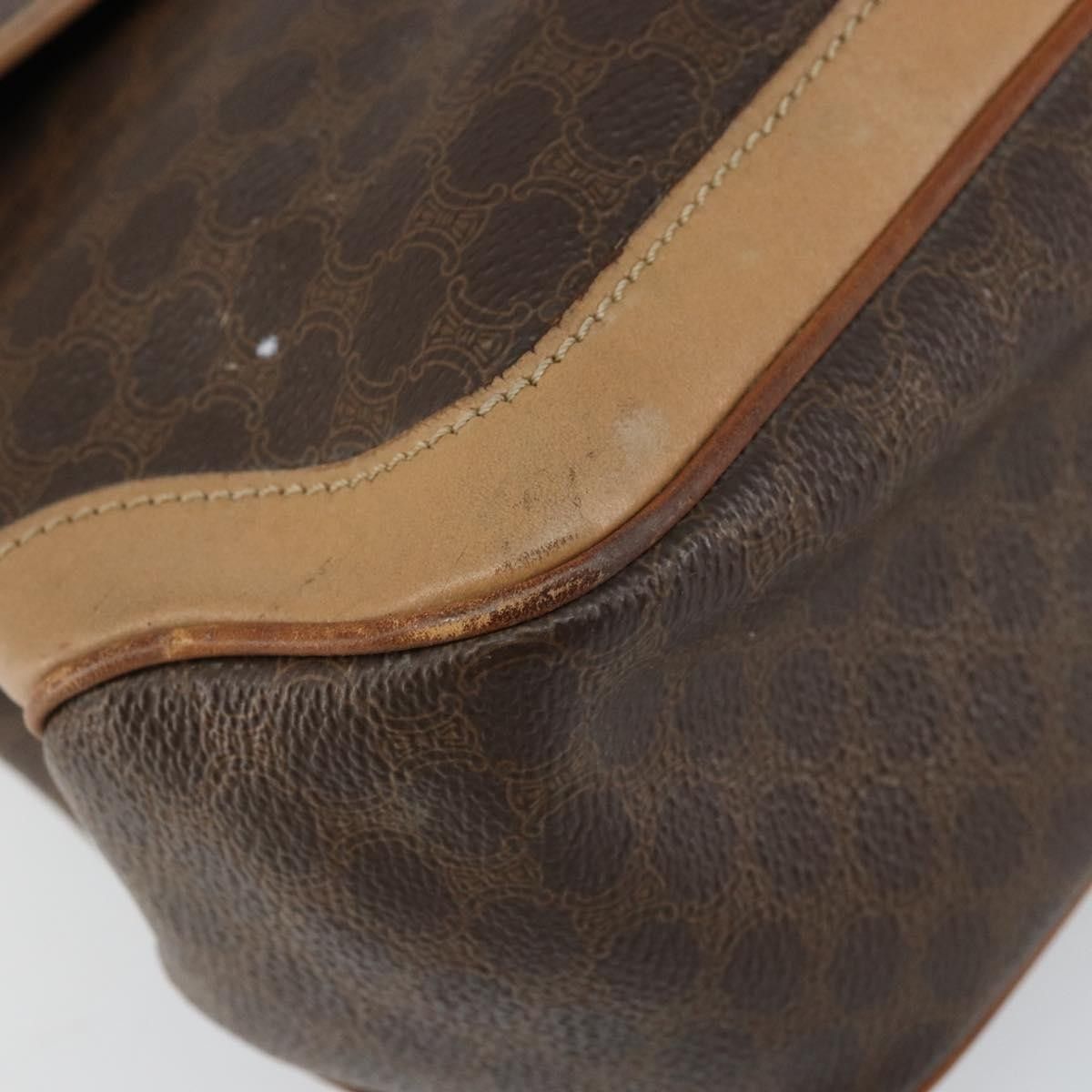 Celine Celine Vintage Macadam Handbag Canvas Size ONE SIZE - 9 Thumbnail
