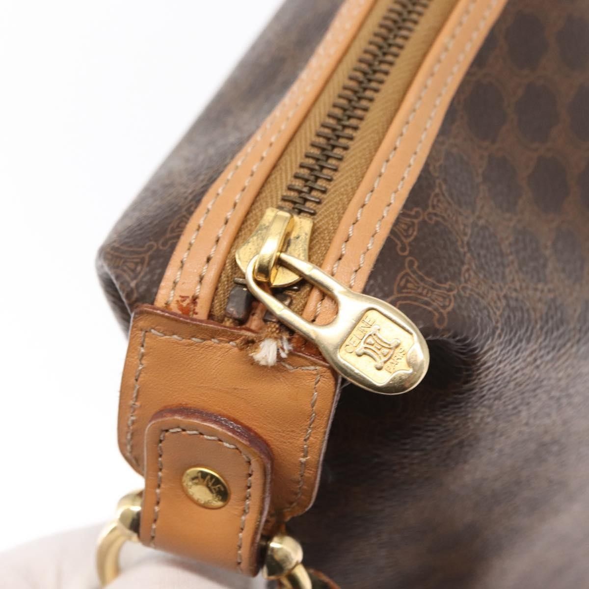 Celine Celine Vintage Macadam Canvas and Leather Size ONE SIZE - 12 Thumbnail