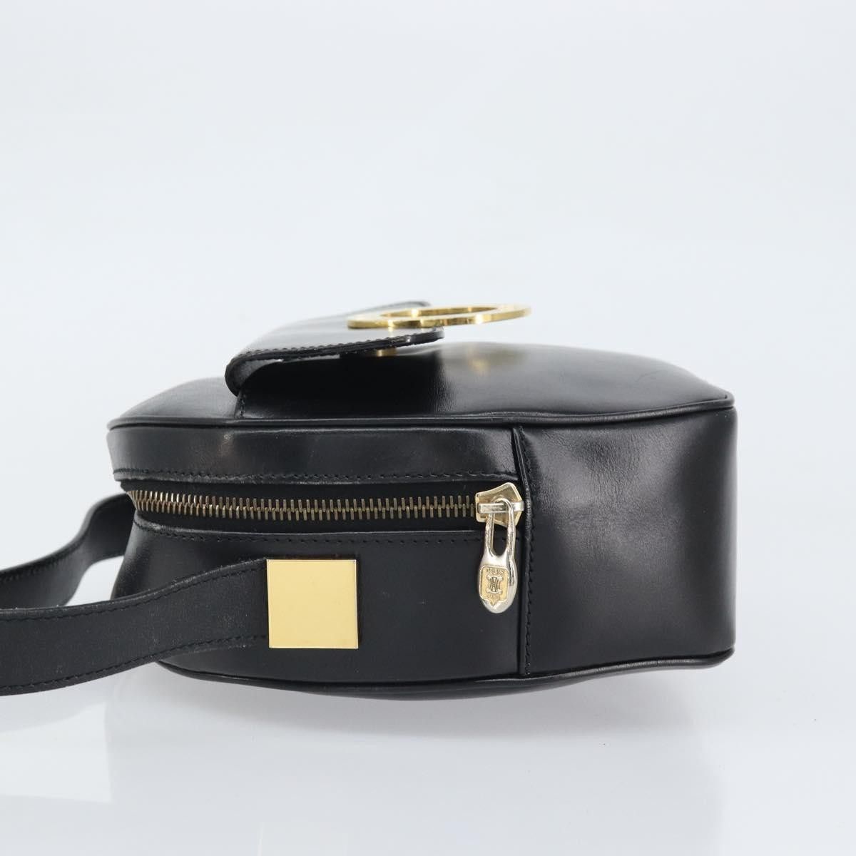 Celine Celine Circle Logo Shoulder Bag Leather Size ONE SIZE - 4 Thumbnail