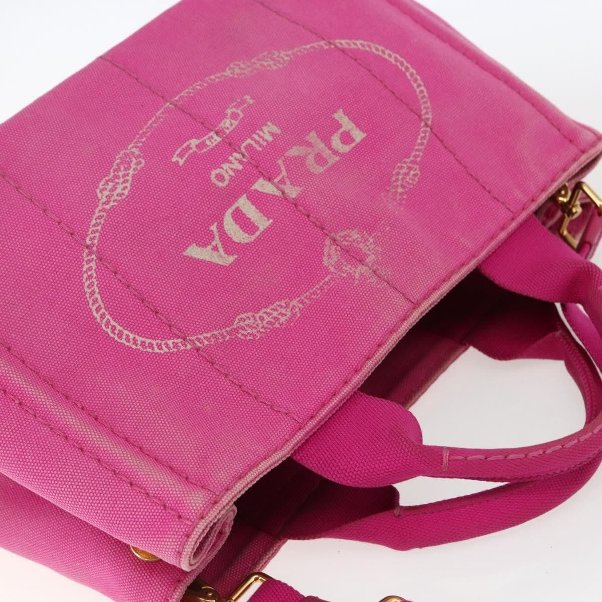 Prada Prada Canapa Convertible Tote Canvas Size ONE SIZE - 18 Thumbnail
