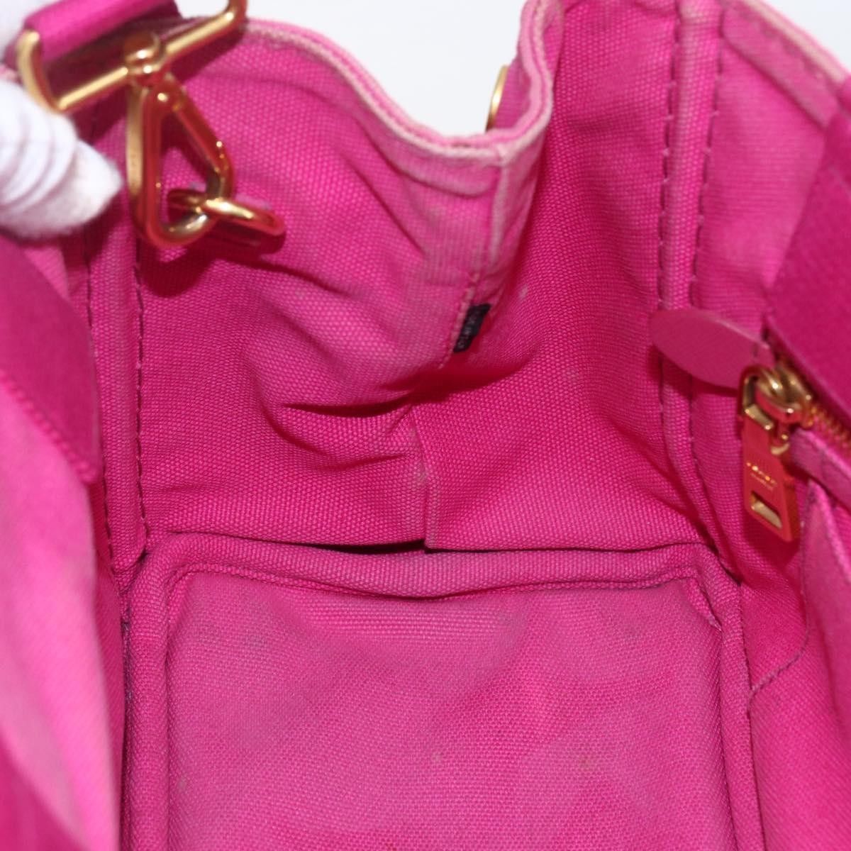 Prada Prada Canapa Convertible Tote Canvas Size ONE SIZE - 23 Thumbnail