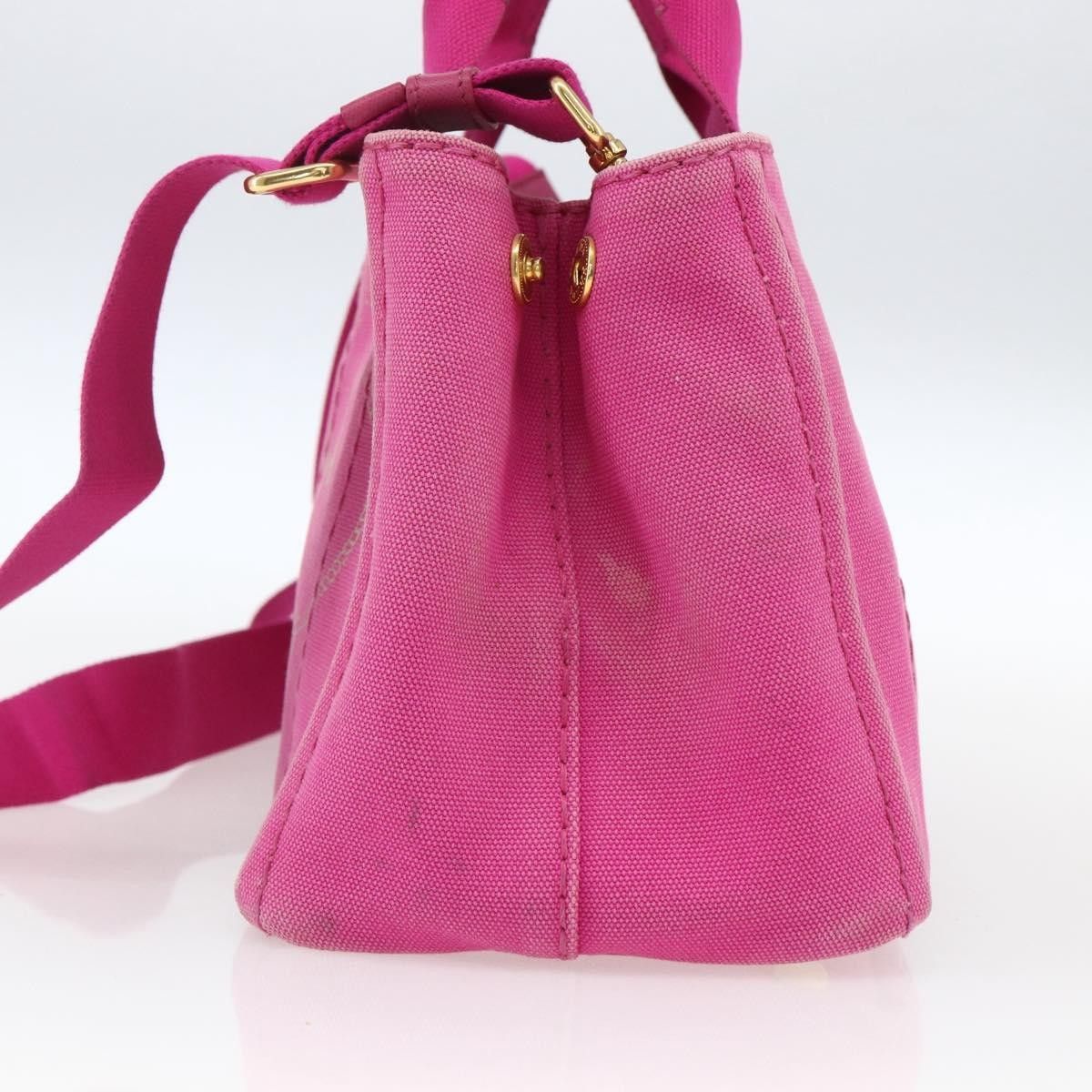 Prada Prada Canapa Convertible Tote Canvas Size ONE SIZE - 4 Thumbnail