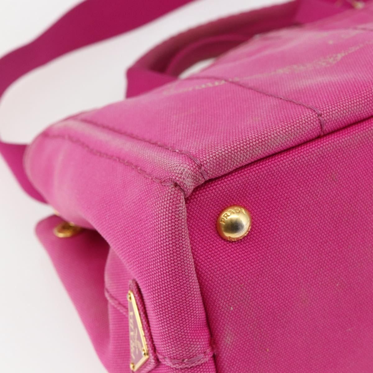Prada Prada Canapa Convertible Tote Canvas Size ONE SIZE - 11 Thumbnail