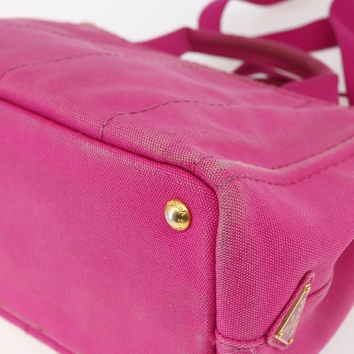 Prada Prada Canapa Convertible Tote Canvas Size ONE SIZE - 10 Thumbnail