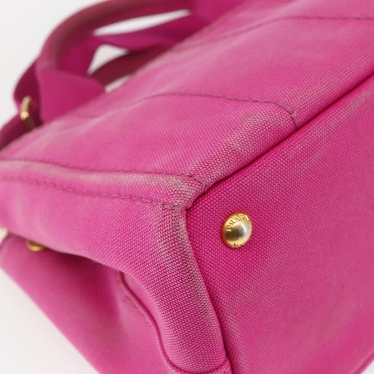 Prada Prada Canapa Convertible Tote Canvas Size ONE SIZE - 9 Thumbnail