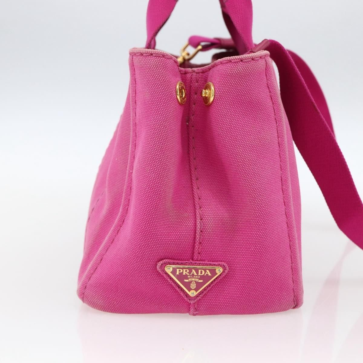 Prada Prada Canapa Convertible Tote Canvas Size ONE SIZE - 3 Thumbnail