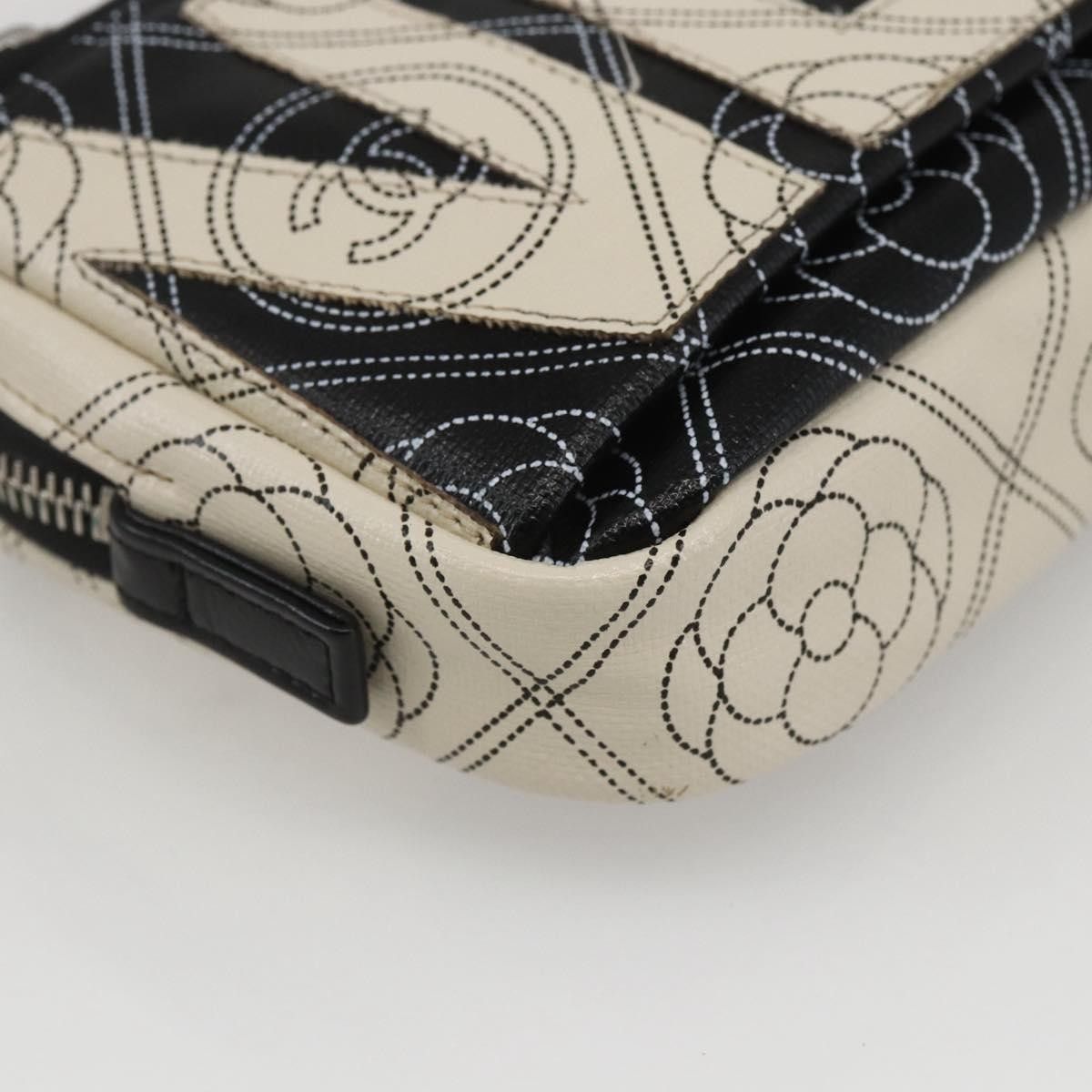 Chanel Chanel Logo Camera Case Clutch Printed Coated Canvas Size ONE SIZE - 12 Thumbnail