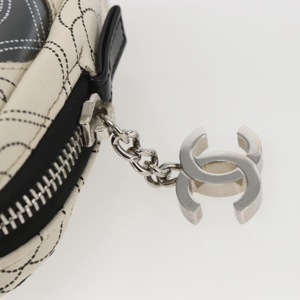 Chanel Chanel Logo Camera Case Clutch Printed Coated Canvas Size ONE SIZE - 7 Thumbnail