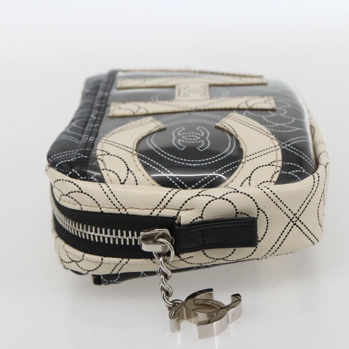 Chanel Chanel Logo Camera Case Clutch Printed Coated Canvas Size ONE SIZE - 4 Thumbnail