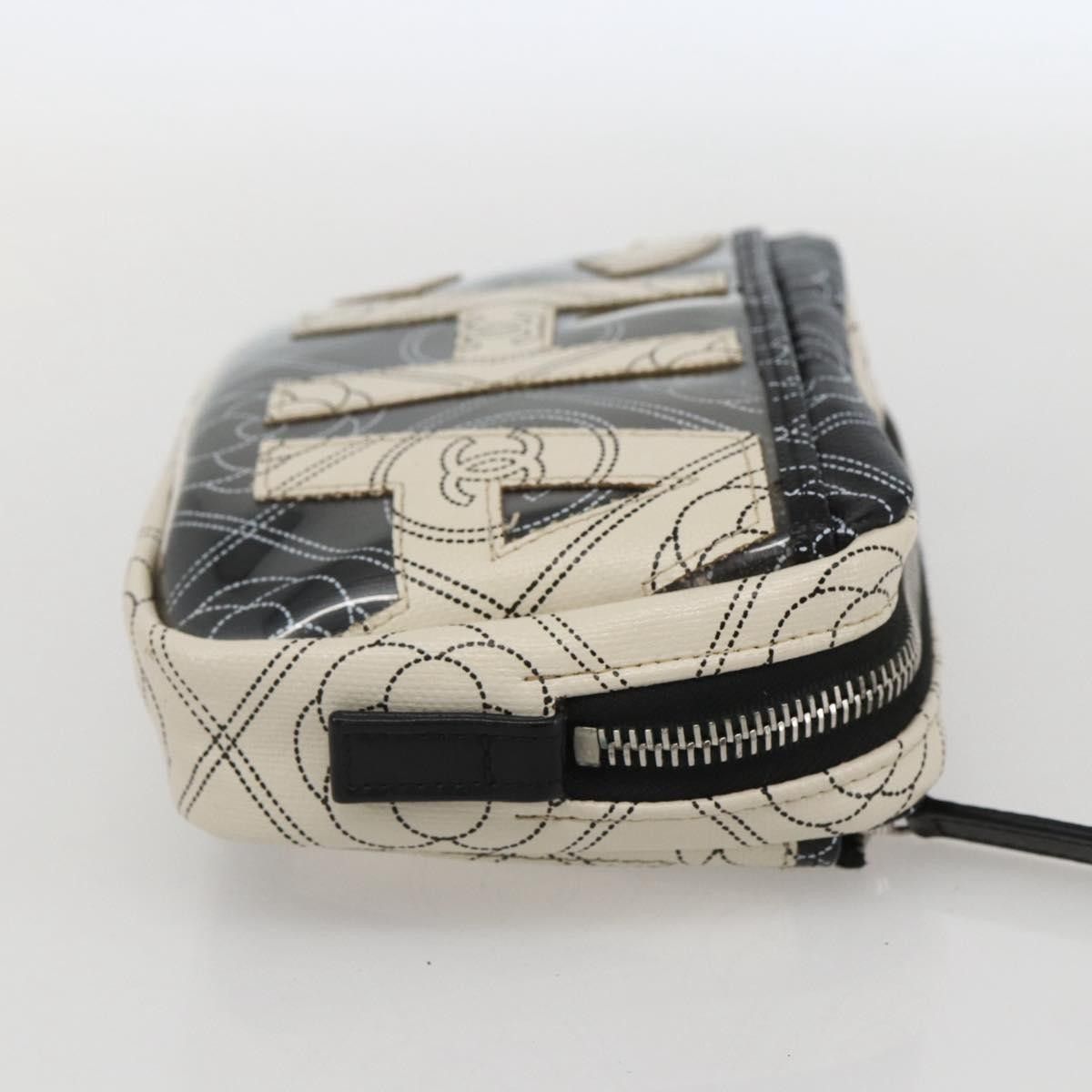 Chanel Chanel Logo Camera Case Clutch Printed Coated Canvas Size ONE SIZE - 5 Thumbnail
