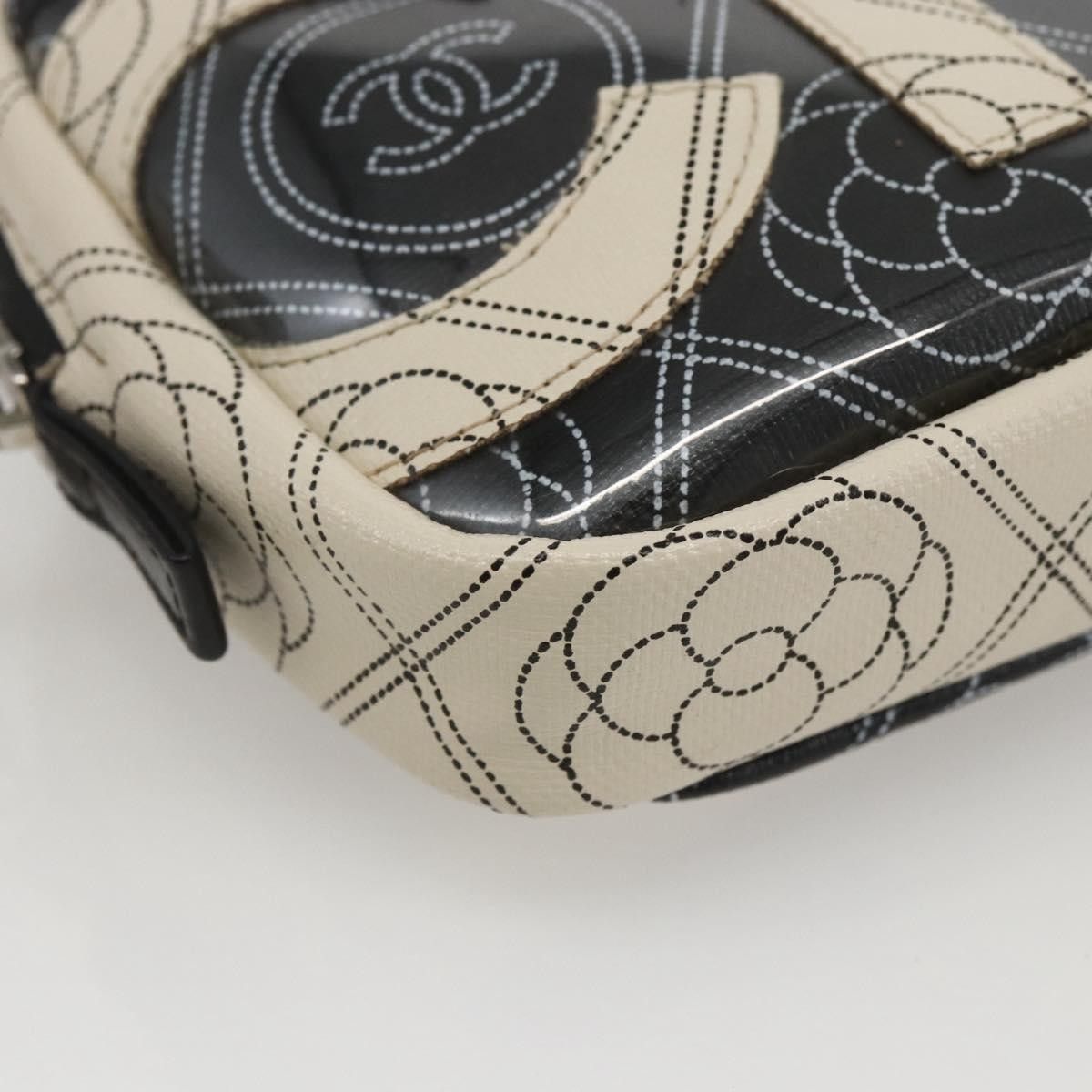Chanel Chanel Logo Camera Case Clutch Printed Coated Canvas Size ONE SIZE - 10 Thumbnail