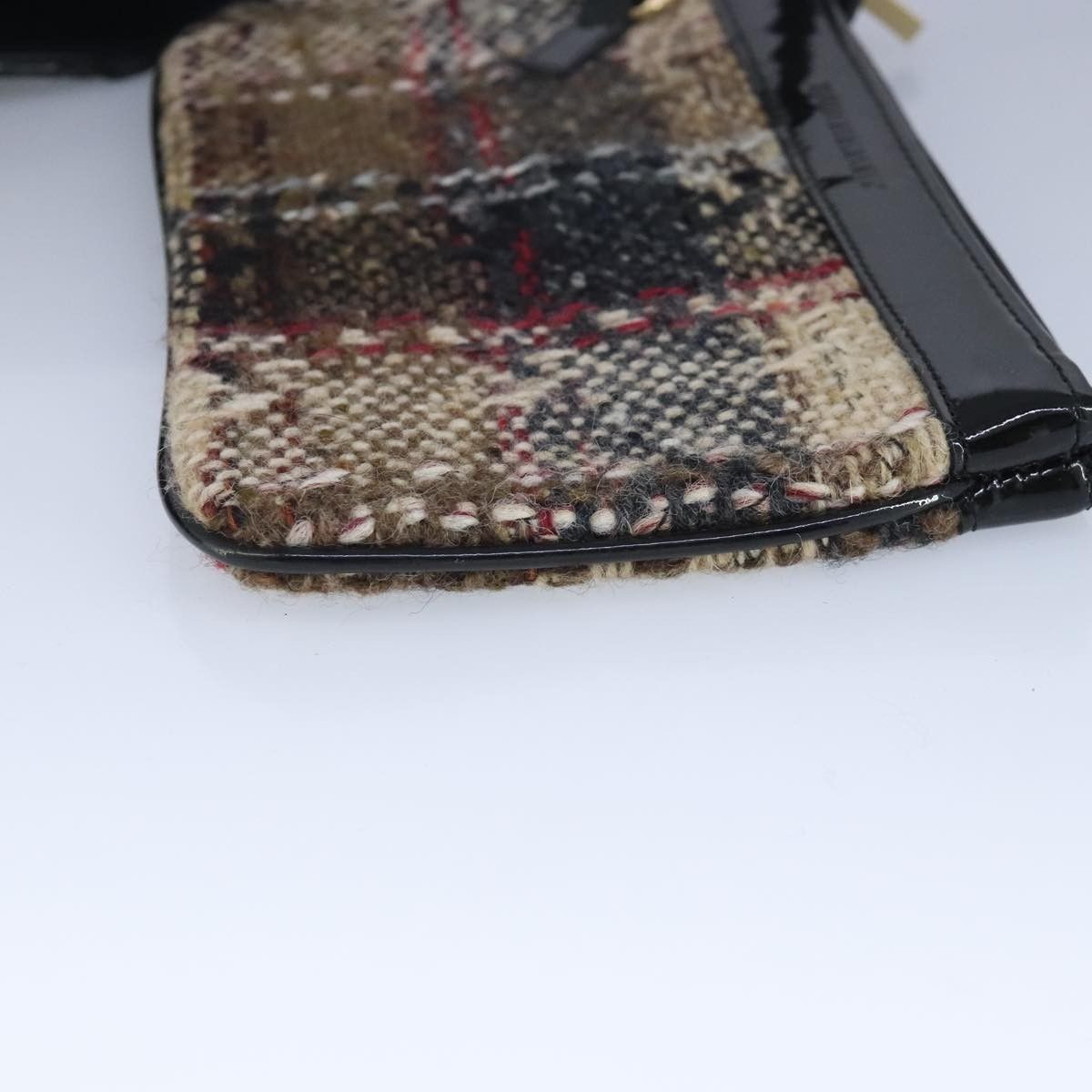 Burberry Burberry Nova Check Handbag Wool Size ONE SIZE - 23 Thumbnail