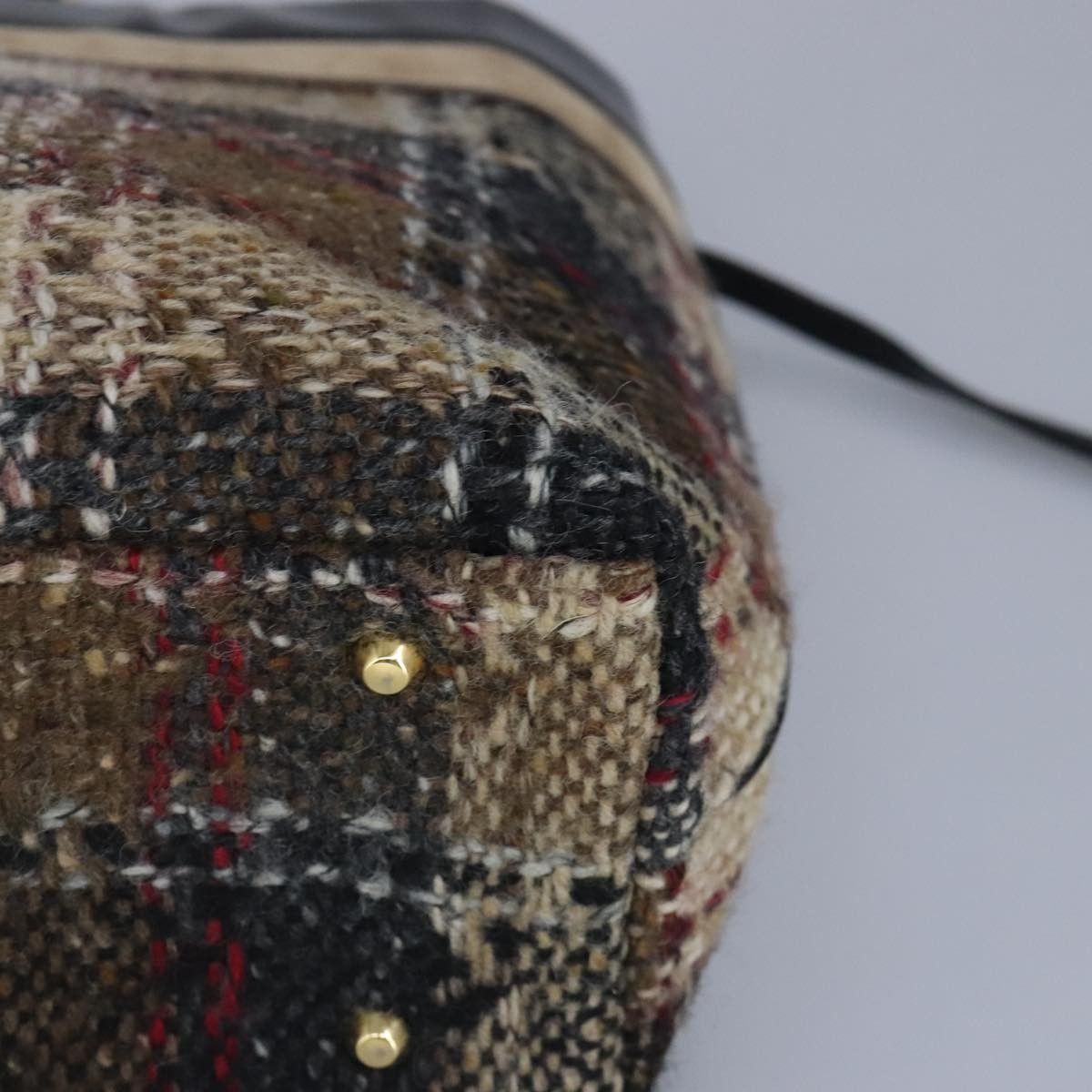Burberry Burberry Nova Check Handbag Wool Size ONE SIZE - 8 Thumbnail