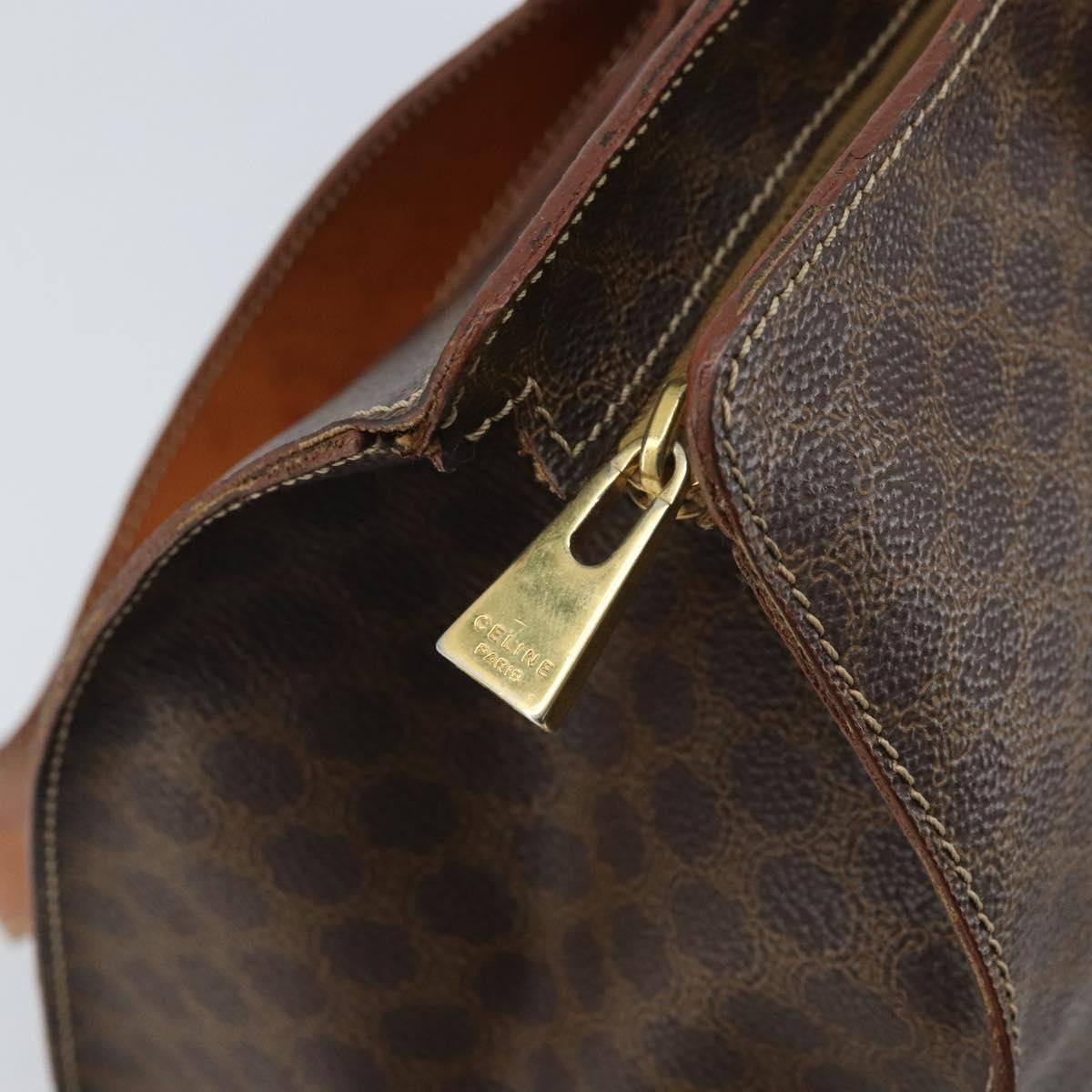 Celine Celine Vintage Macadam Canvas and Leather Size ONE SIZE - 13 Thumbnail