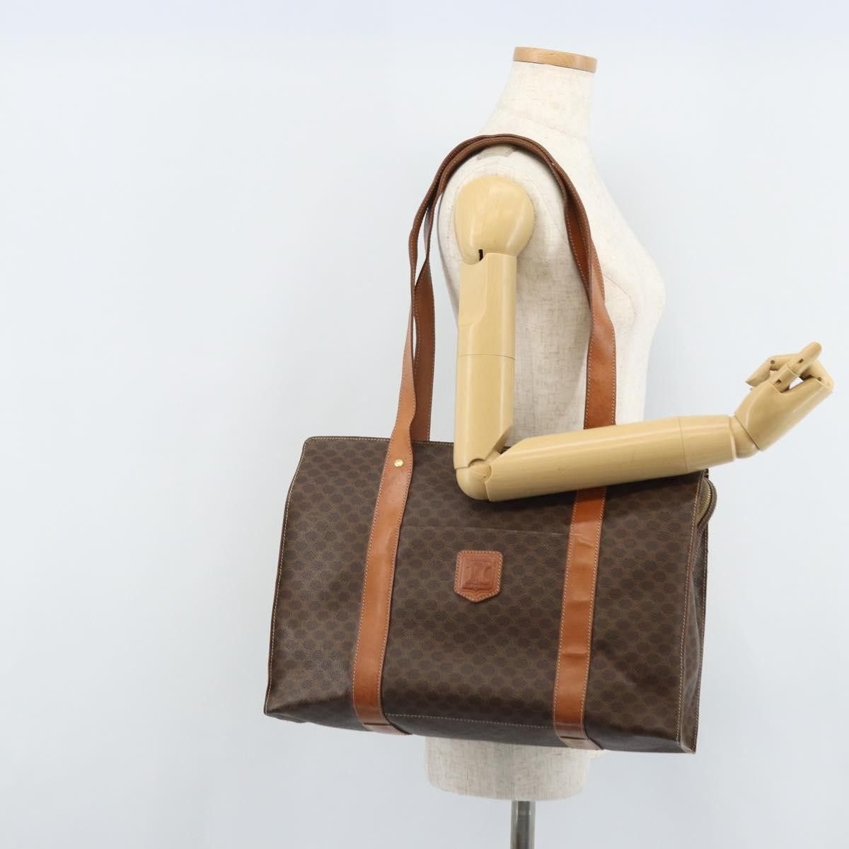 Celine Celine Vintage Macadam Canvas and Leather Size ONE SIZE - 14 Thumbnail