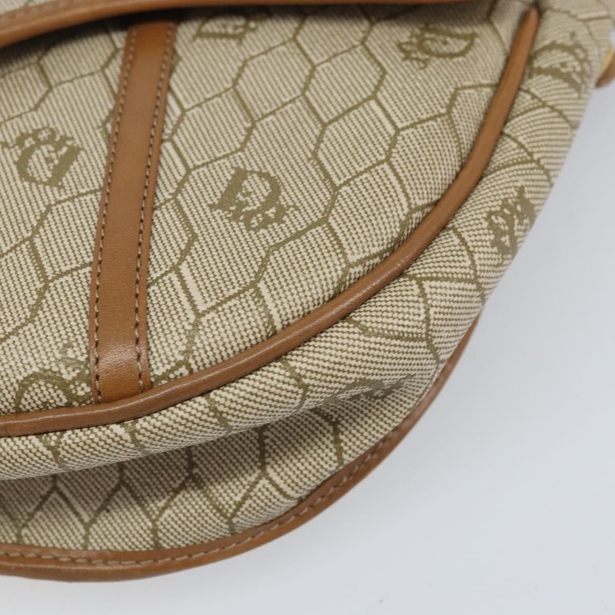 Dior Christian Dior Vintage Honeycomb Shoulder Bag Canvas Size ONE SIZE - 8 Thumbnail