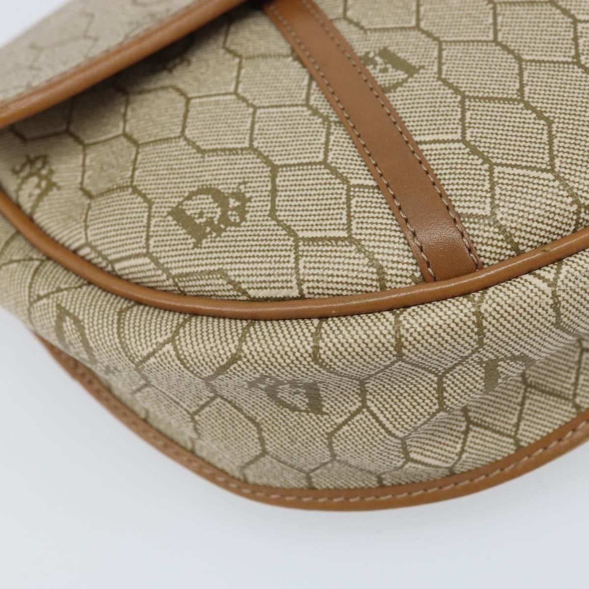 Dior Christian Dior Vintage Honeycomb Shoulder Bag Canvas Size ONE SIZE - 9 Thumbnail