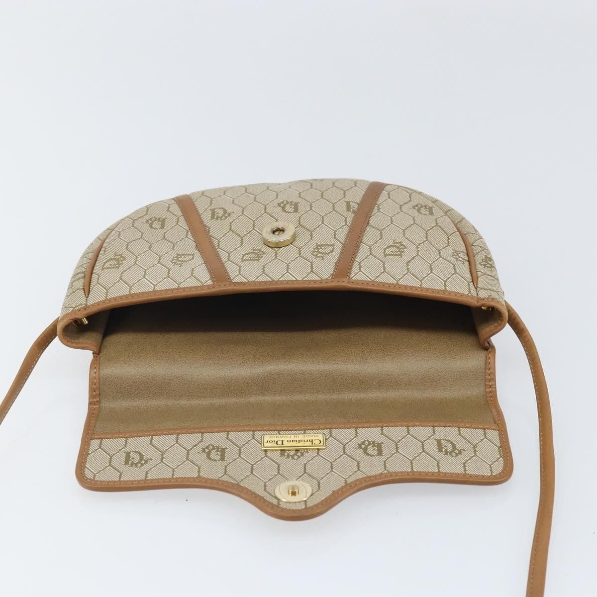 Dior Christian Dior Vintage Honeycomb Shoulder Bag Canvas Size ONE SIZE - 19 Thumbnail