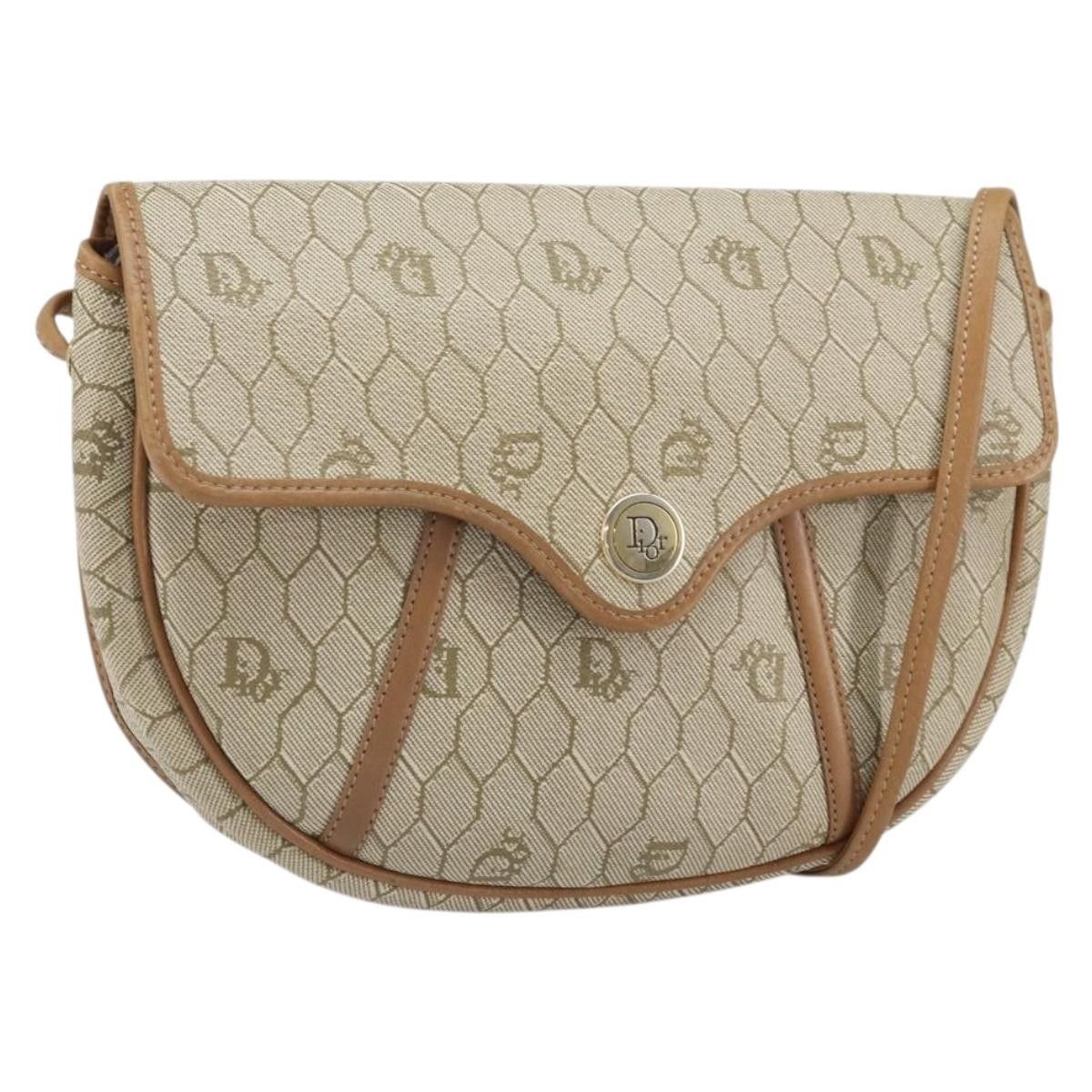 Dior Christian Dior Vintage Honeycomb Shoulder Bag Canvas Size ONE SIZE - 18 Thumbnail