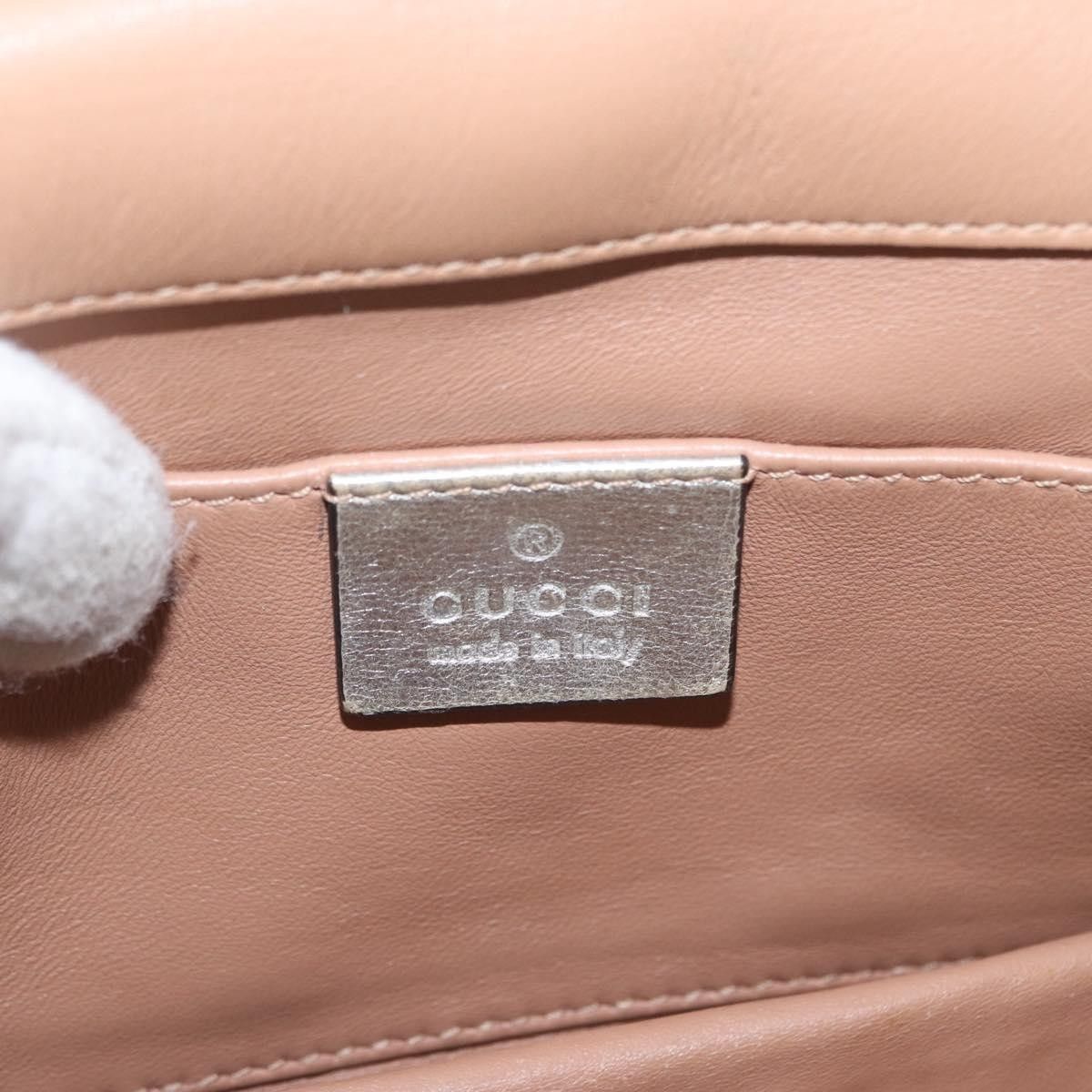 Gucci Gucci Broadway Pearly Bee Embellished Leather Size ONE SIZE - 6 Thumbnail