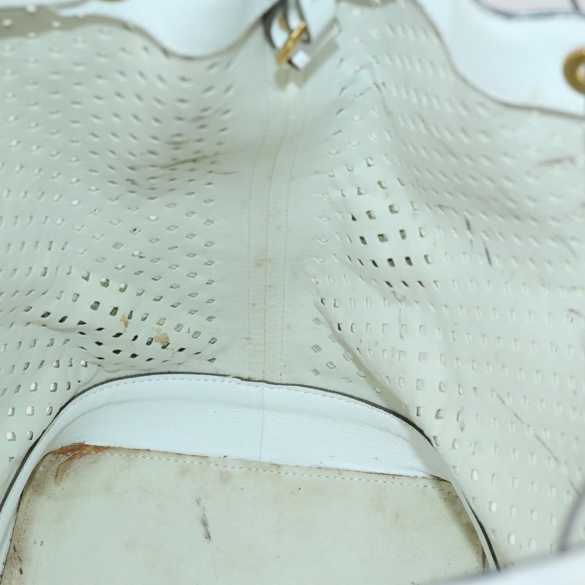 Louis Vuitton Louis Vuitton Flore Noe Handbag Perforated Leather Size ONE SIZE - 20 Thumbnail