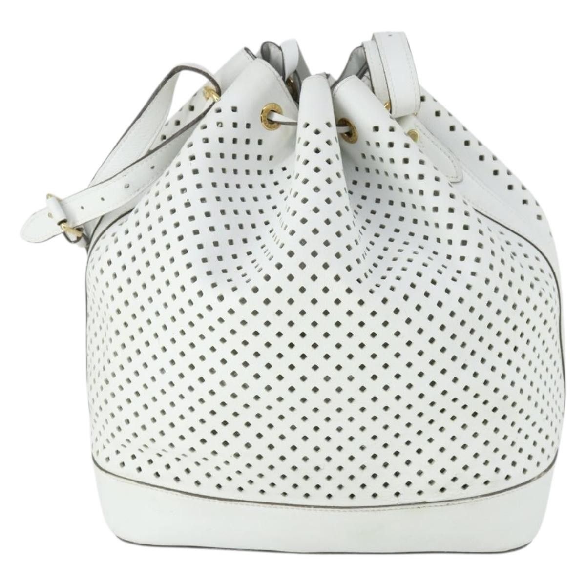 Louis Vuitton Louis Vuitton Flore Noe Handbag Perforated Leather Size ONE SIZE - 2 Thumbnail
