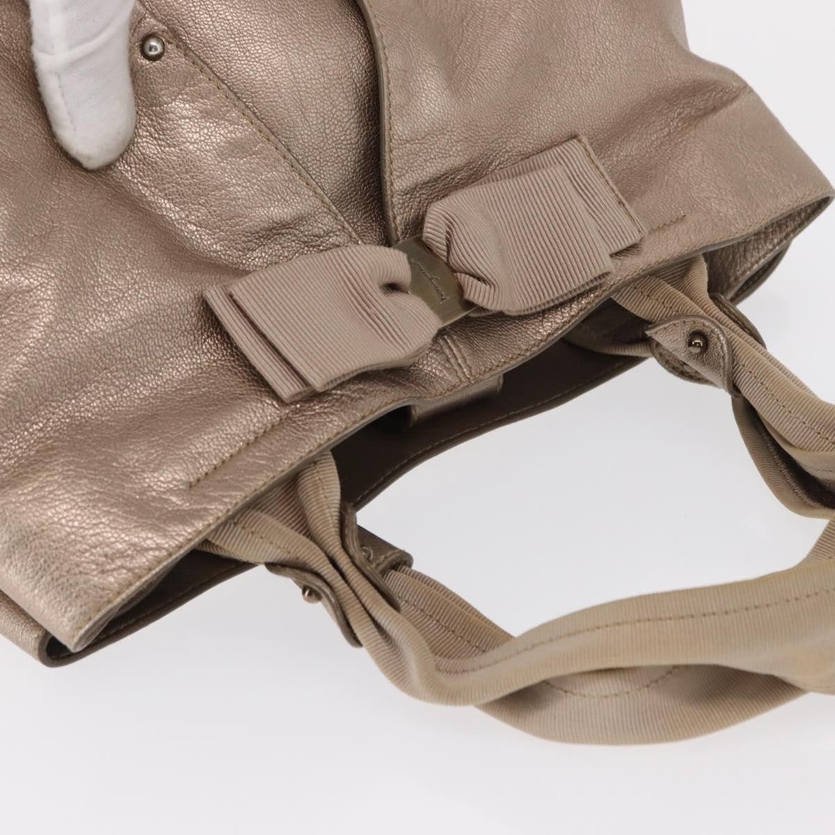 Salvatore Ferragamo Salvatore Ferragamo Vala tote Leather Size ONE SIZE - 13 Thumbnail