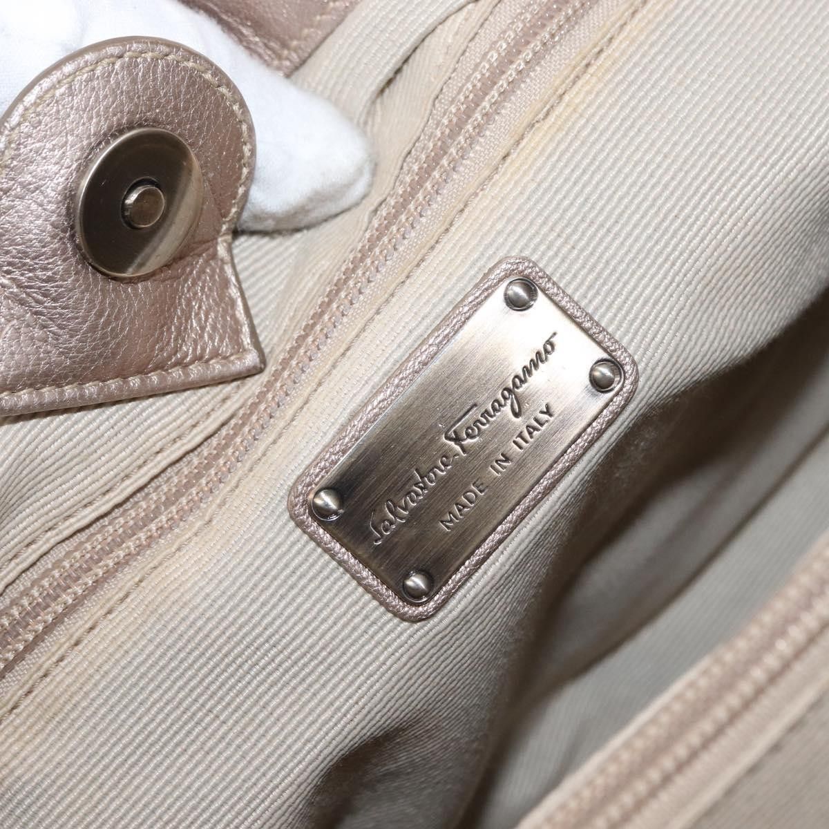 Salvatore Ferragamo Salvatore Ferragamo Vala tote Leather Size ONE SIZE - 6 Thumbnail
