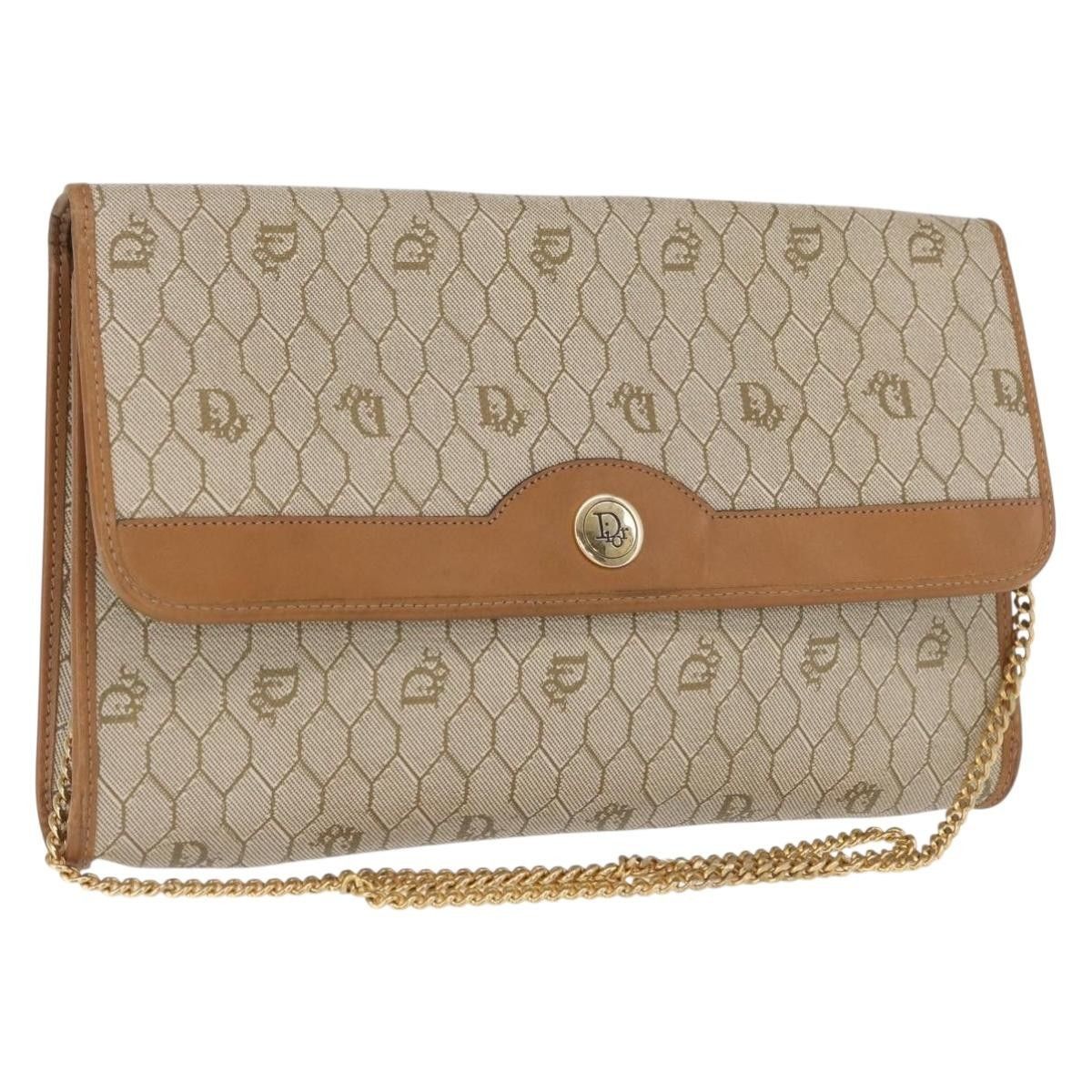 Dior Christian Dior Vintage Honeycomb chain Canvas Size ONE SIZE - 18 Thumbnail