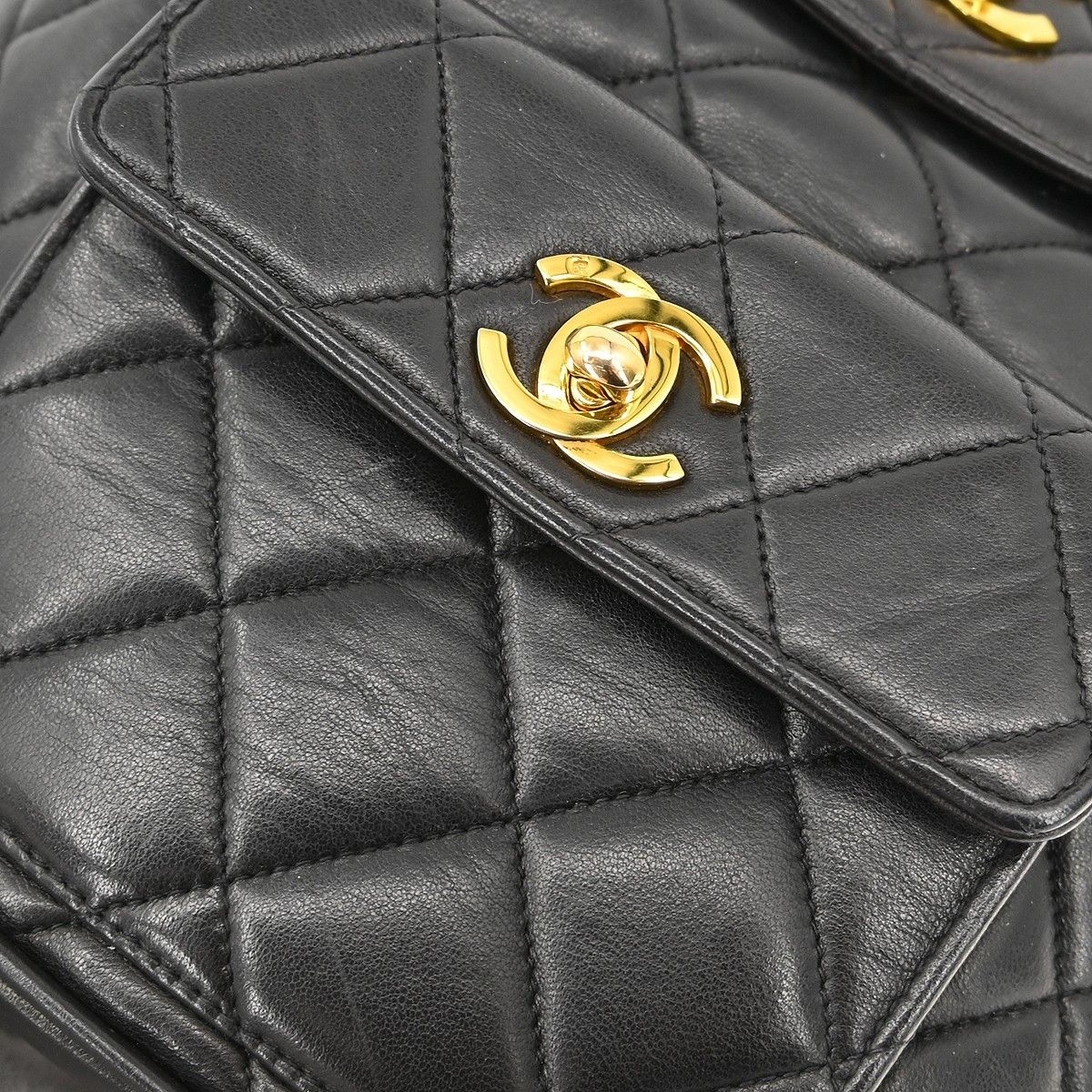 Chanel Chanel Duma Drawstring Backpack Quilted Leather Size ONE SIZE - 9 Thumbnail