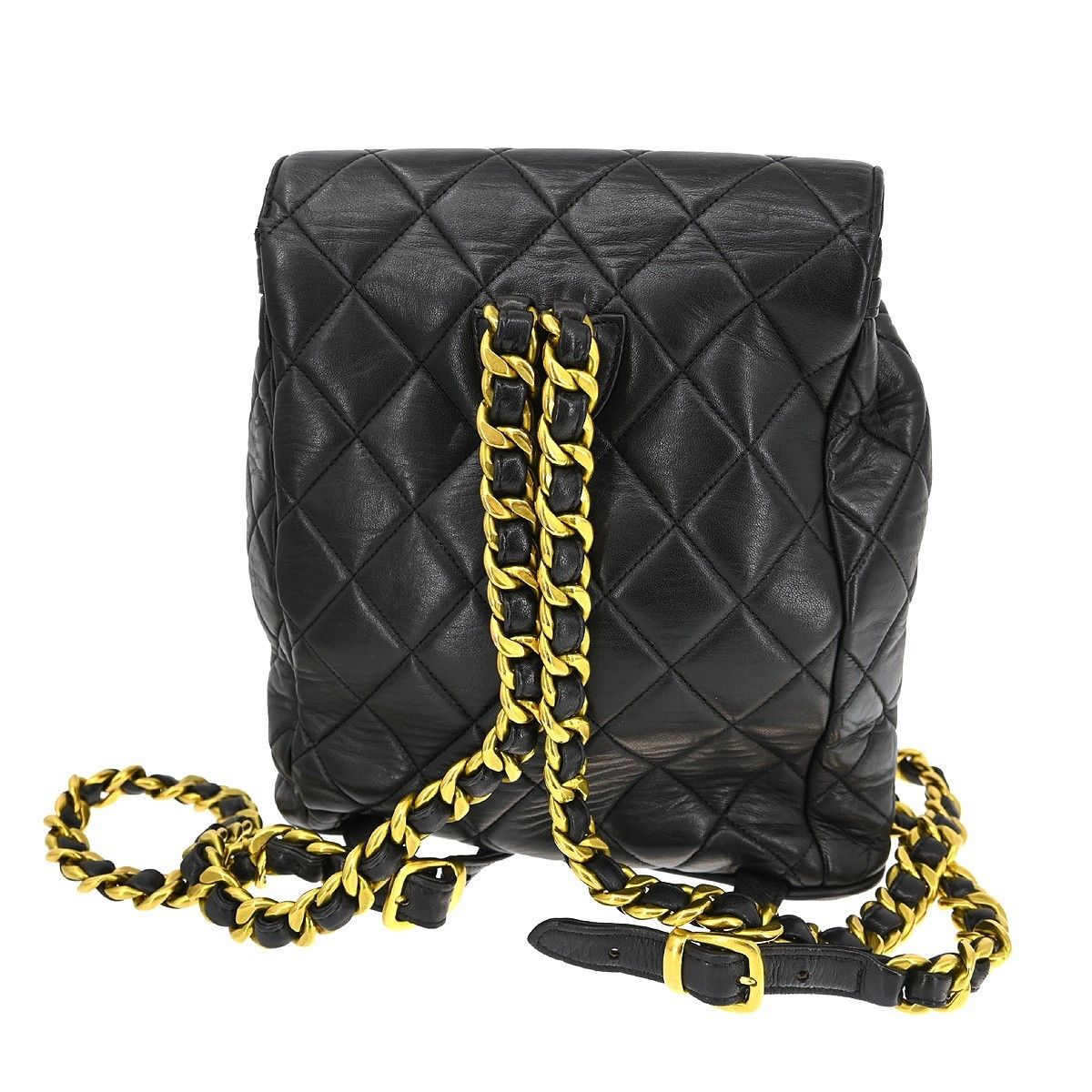 Chanel Chanel Duma Drawstring Backpack Quilted Leather Size ONE SIZE - 2 Thumbnail