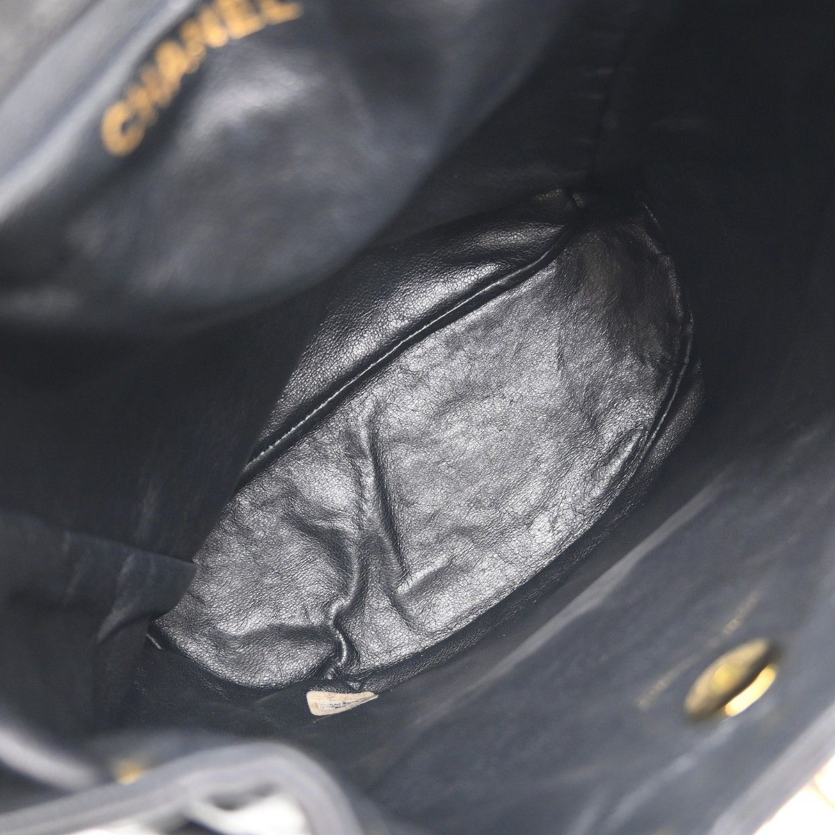 Chanel Chanel Duma Drawstring Backpack Quilted Leather Size ONE SIZE - 3 Thumbnail